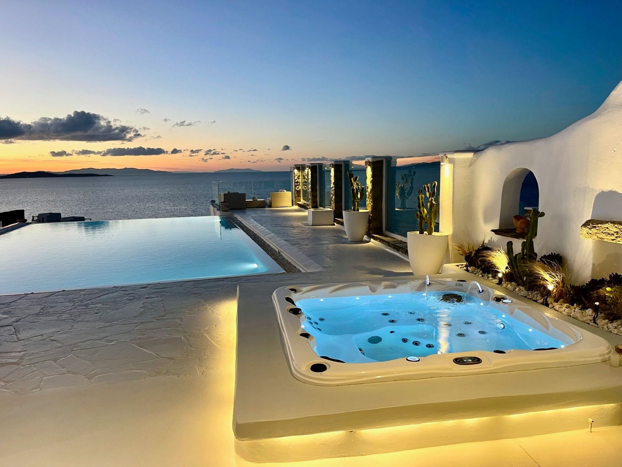 "Calypso Sunset" mit Terrasse