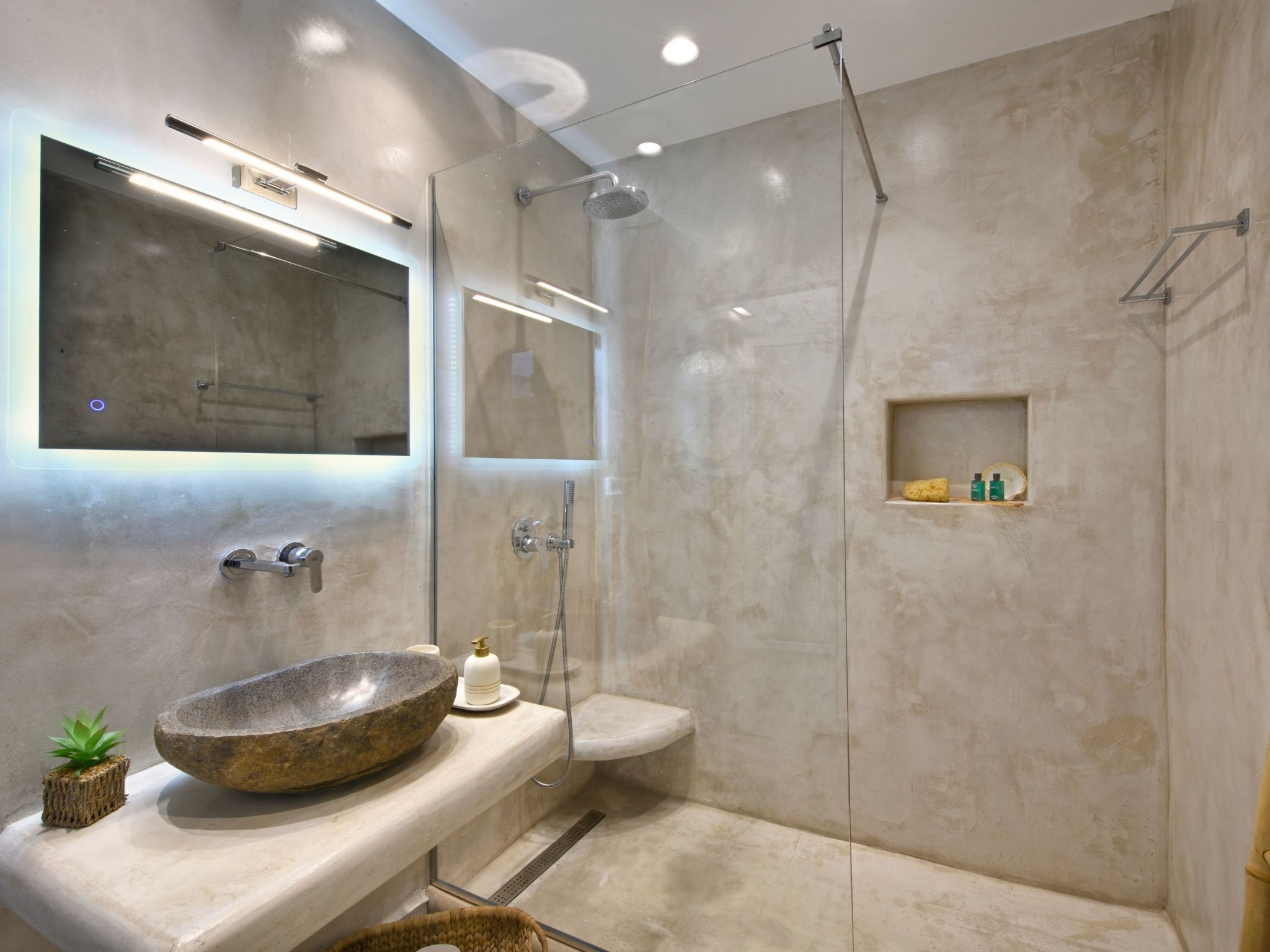 "Calypso Sunset" mit Terrasse-Dedans