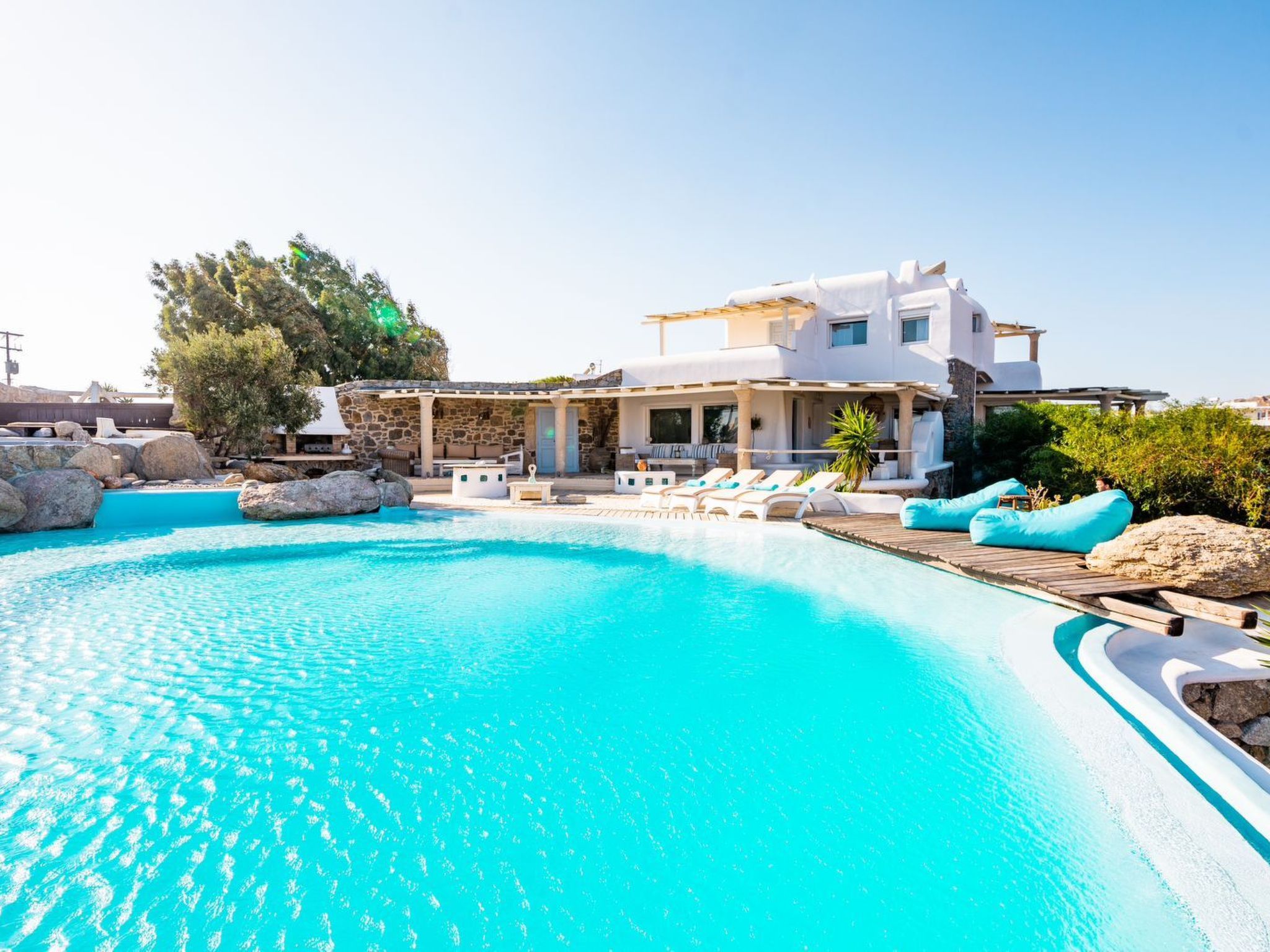 "Paraga Villa 1" mit Whirlpool-Dedans