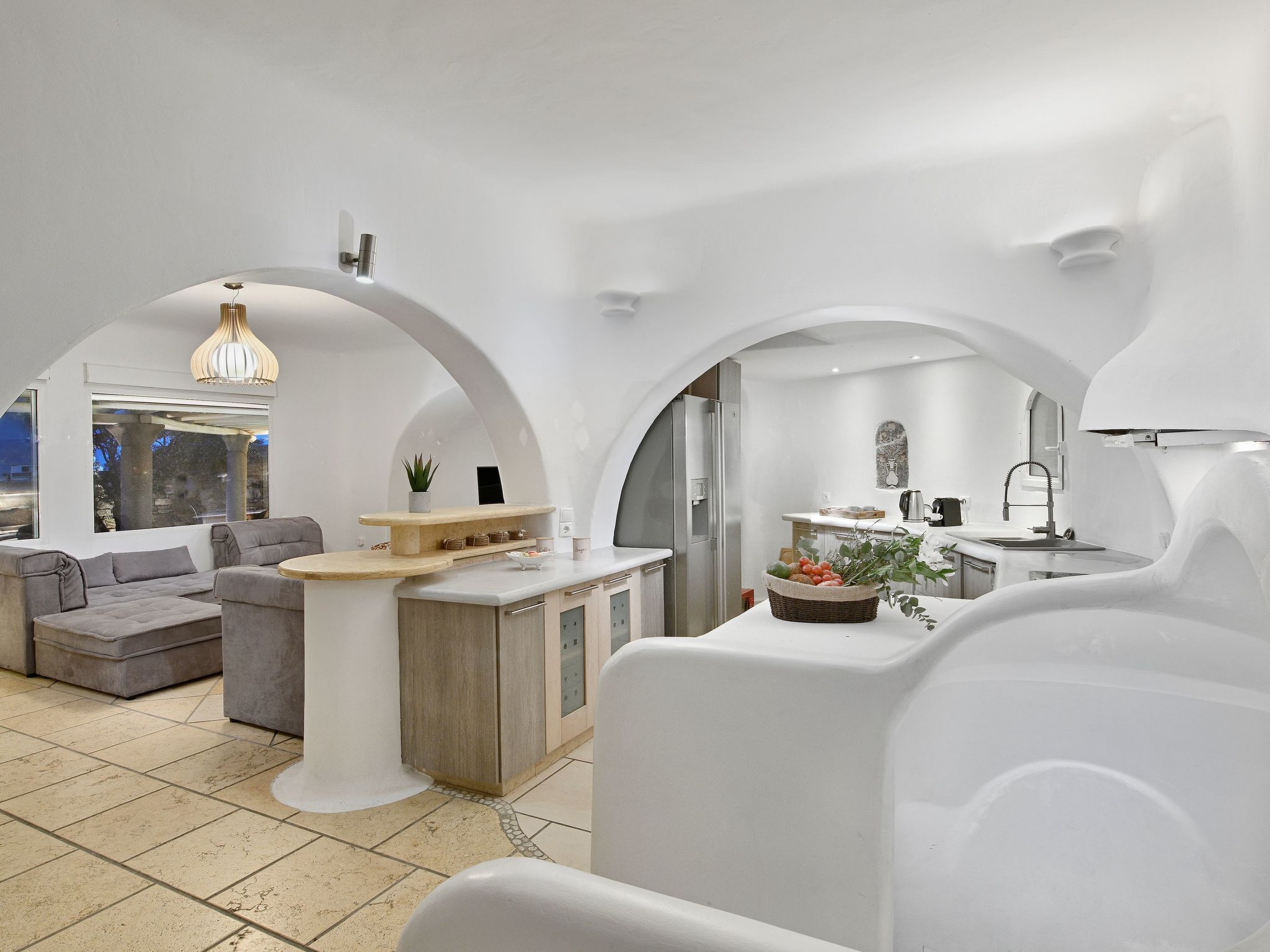 "Paraga Villa 1" mit Whirlpool-Dedans