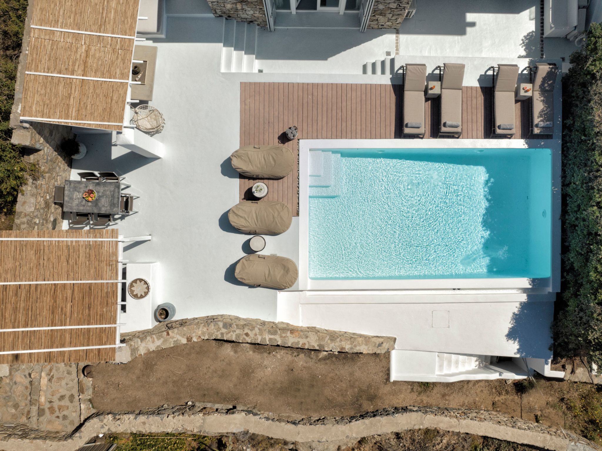 Villa Serene zu Fuß zu 4 Stränden