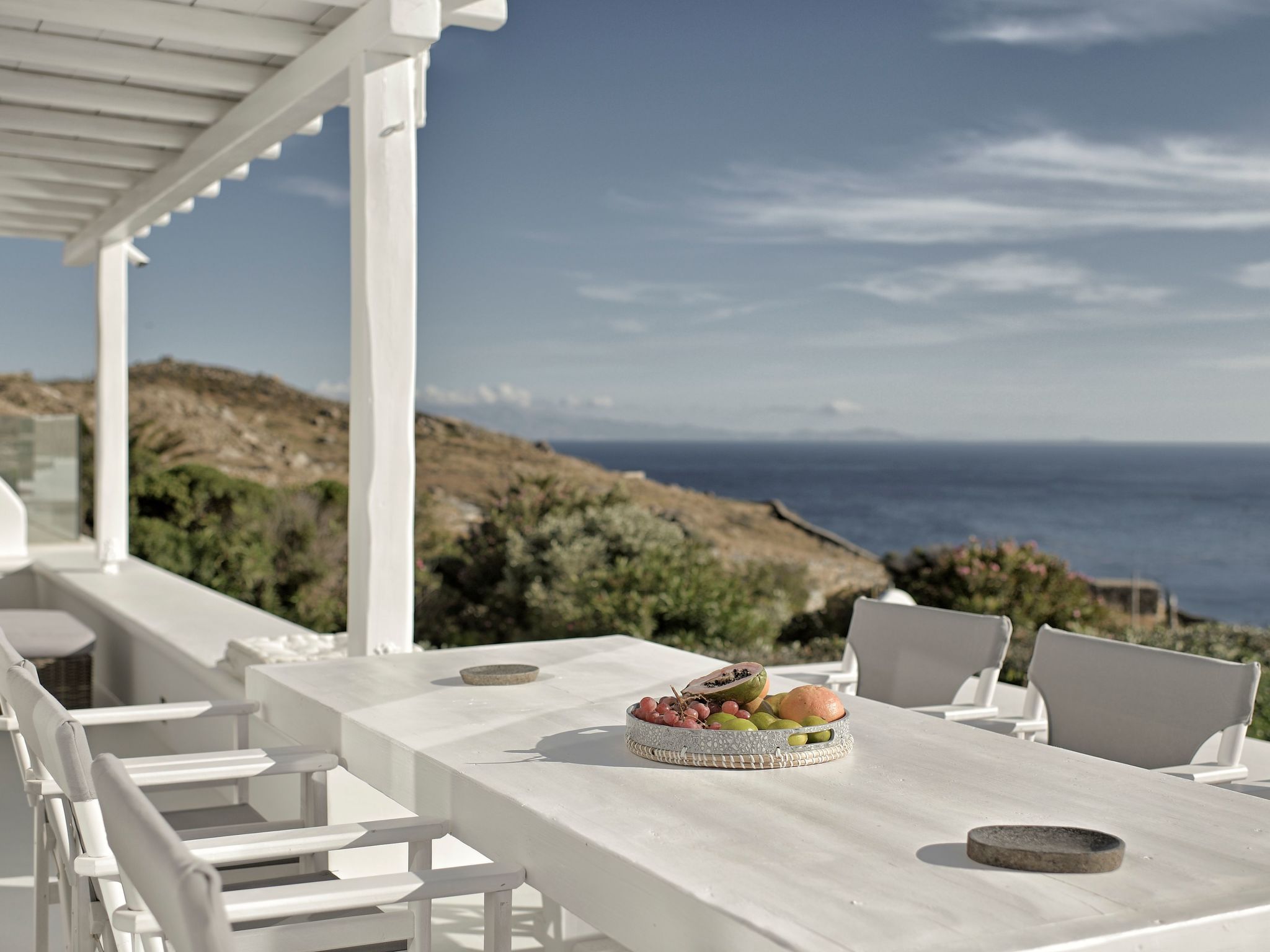 Villa Serene zu Fuß zu 4 Stränden-Buiten