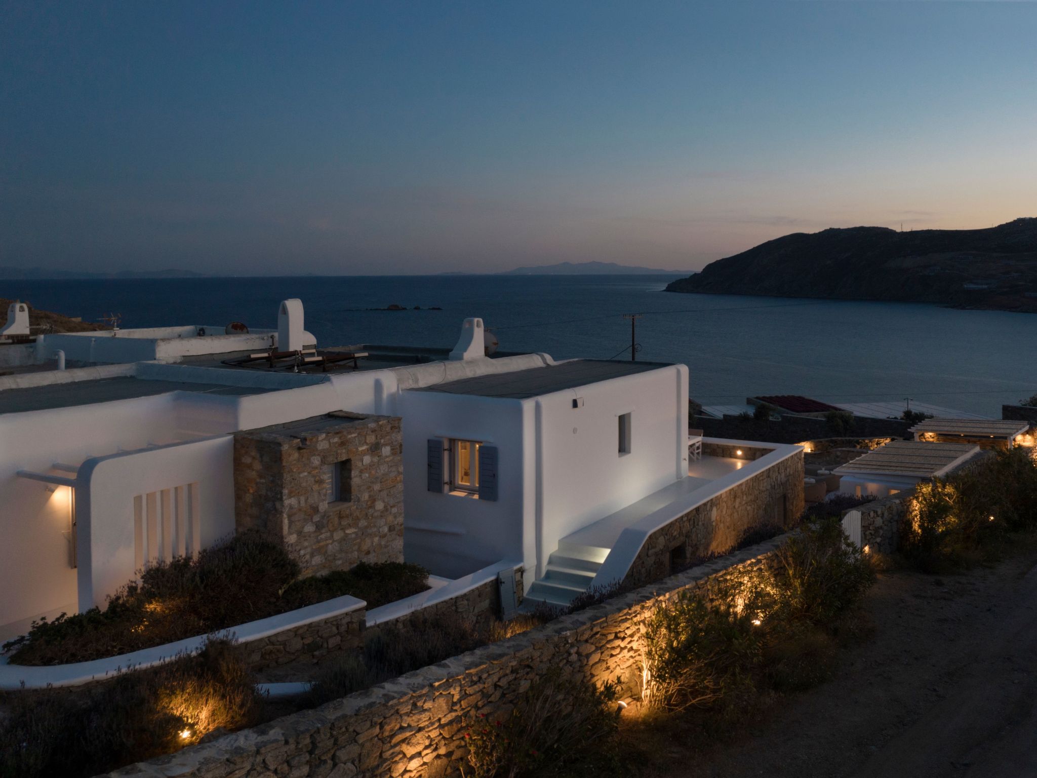 Villa Serene zu Fuß zu 4 Stränden-Buiten