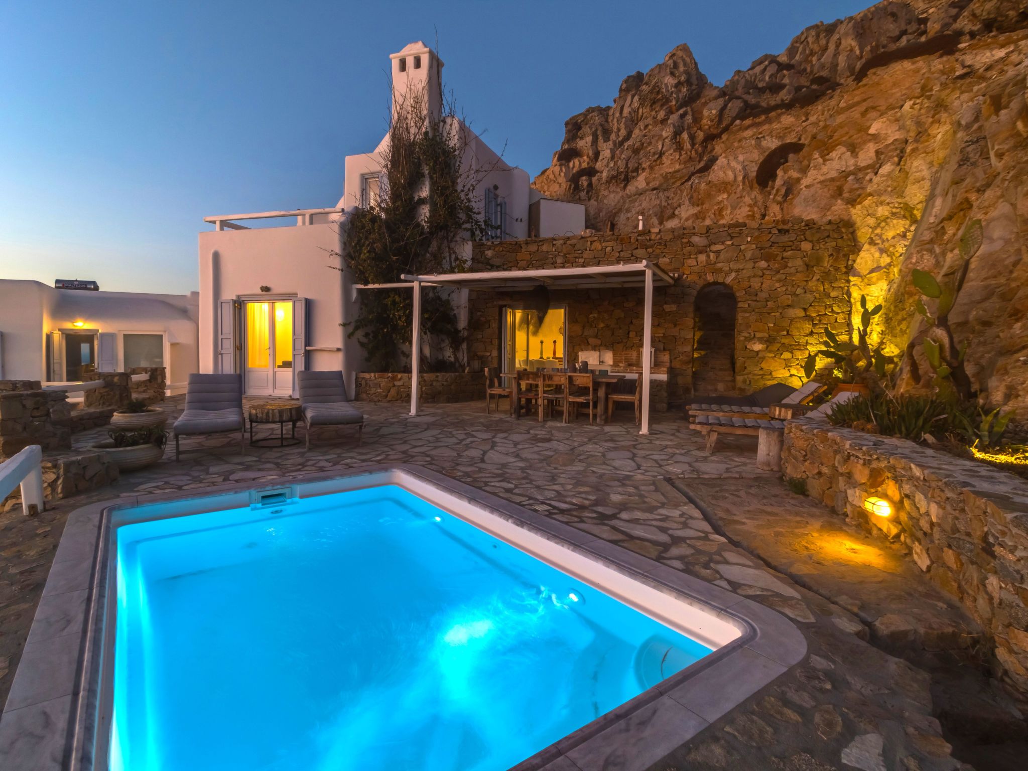 Ferienvilla "Aquata" mit Whirlpool-Binnen