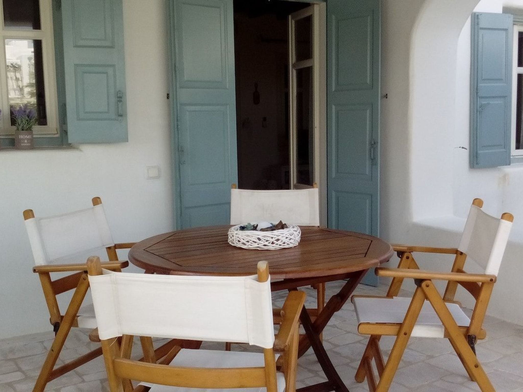 "Mykonian Aroma" mit Pool-Dehors