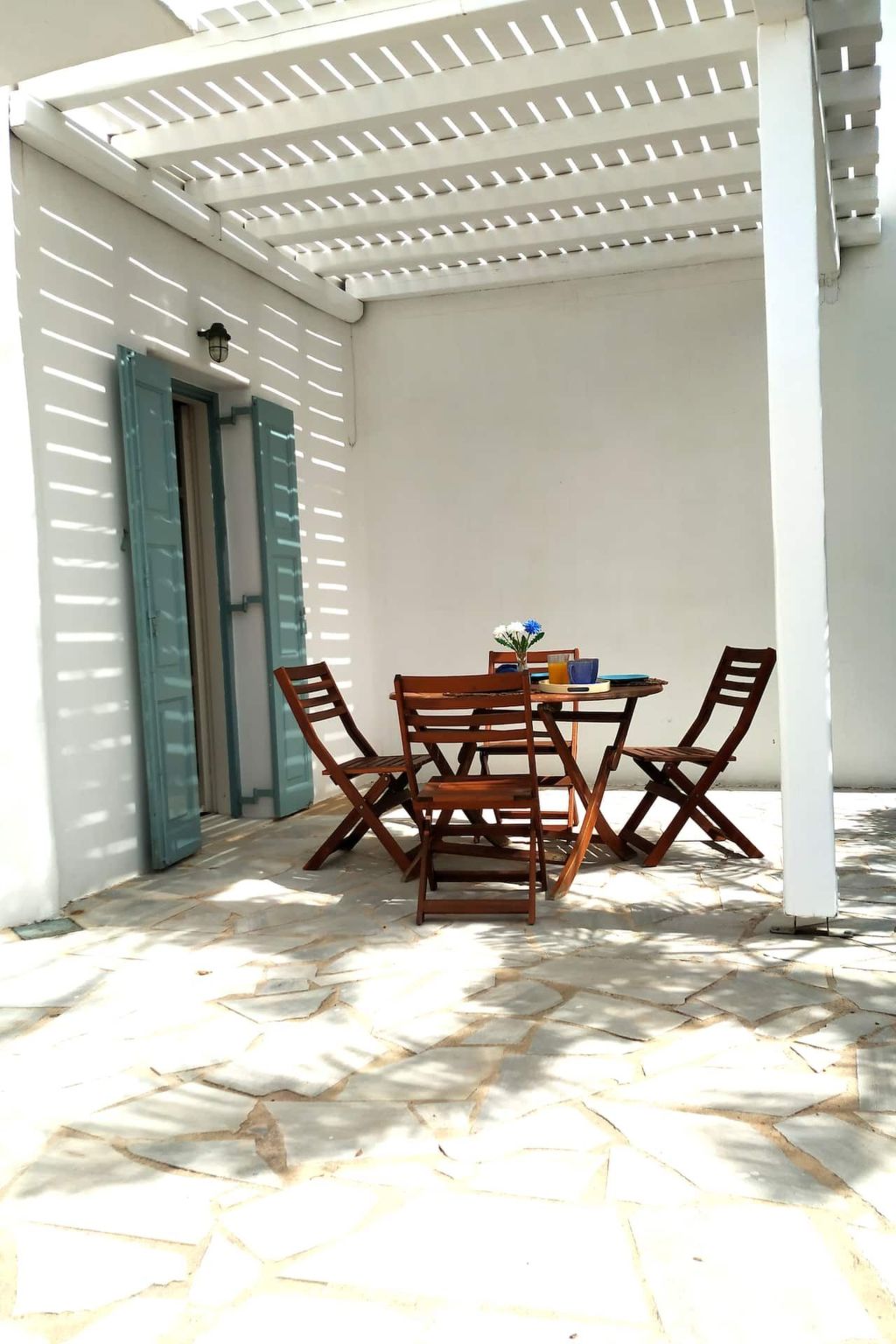 "Mykonian Aroma" mit Pool-Dehors