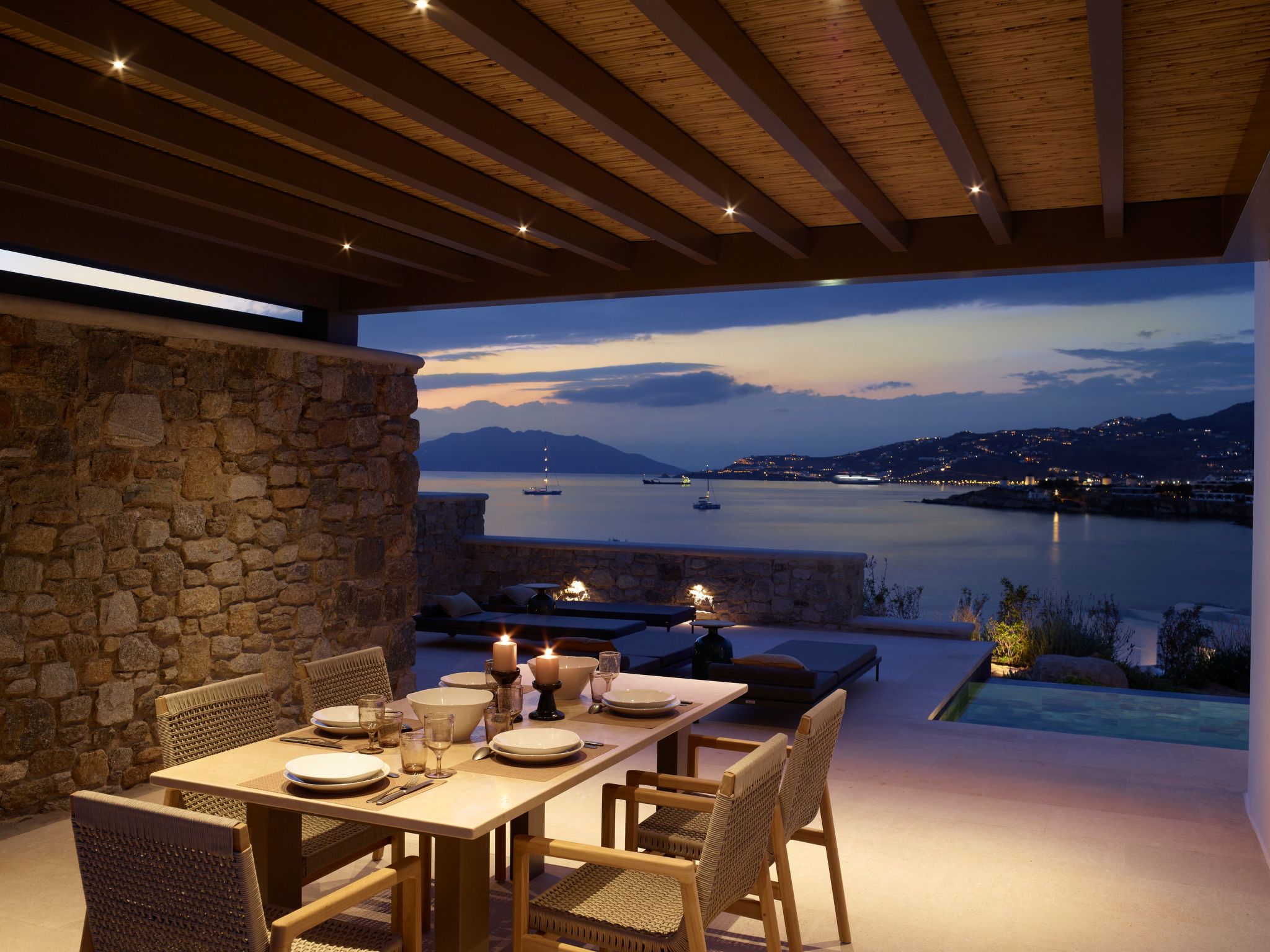 Bonzoe Suites und Villen-Dehors