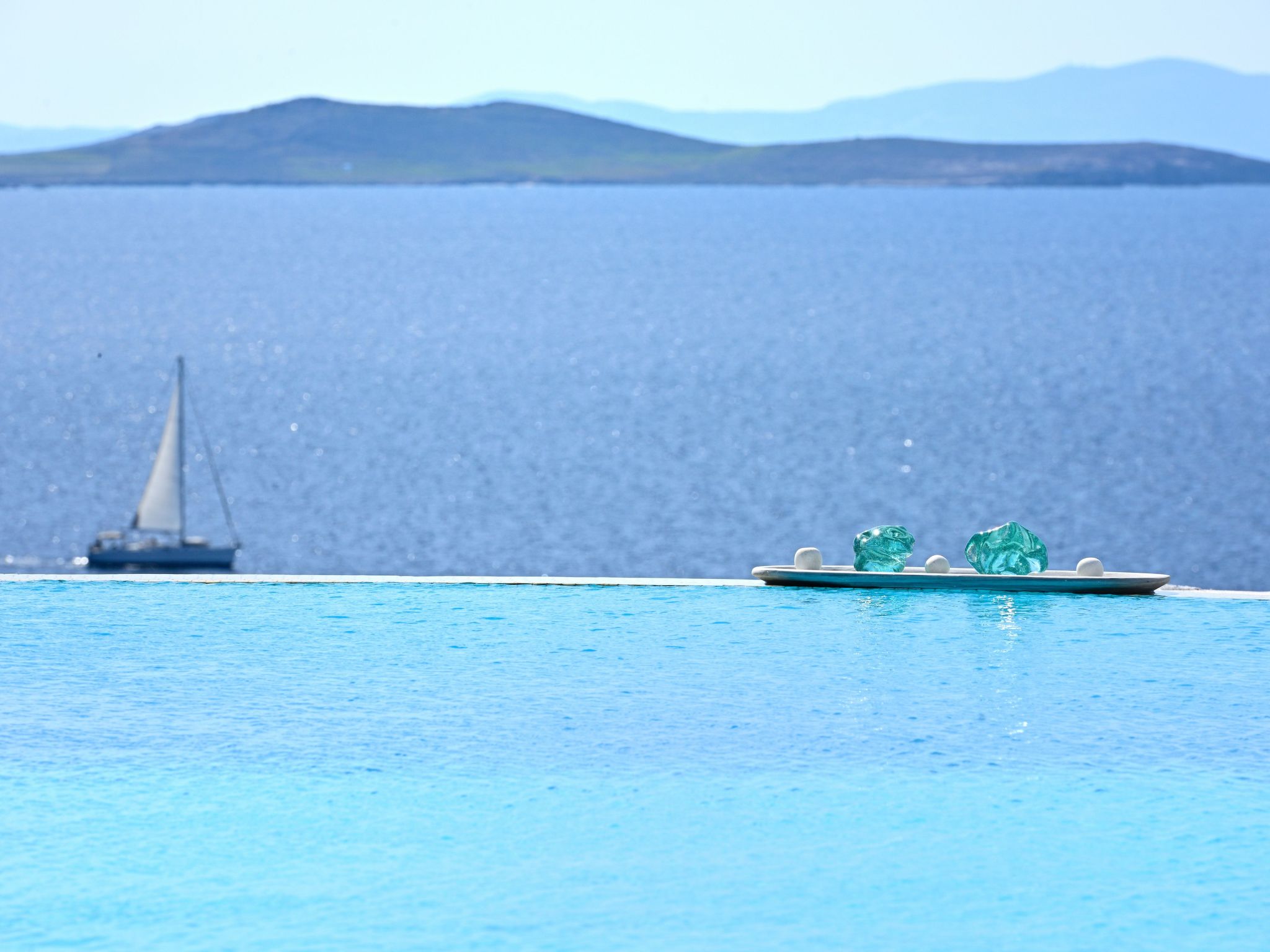 Wunderschöne Villa mit Meerblick und Infinity-Po-Binnen