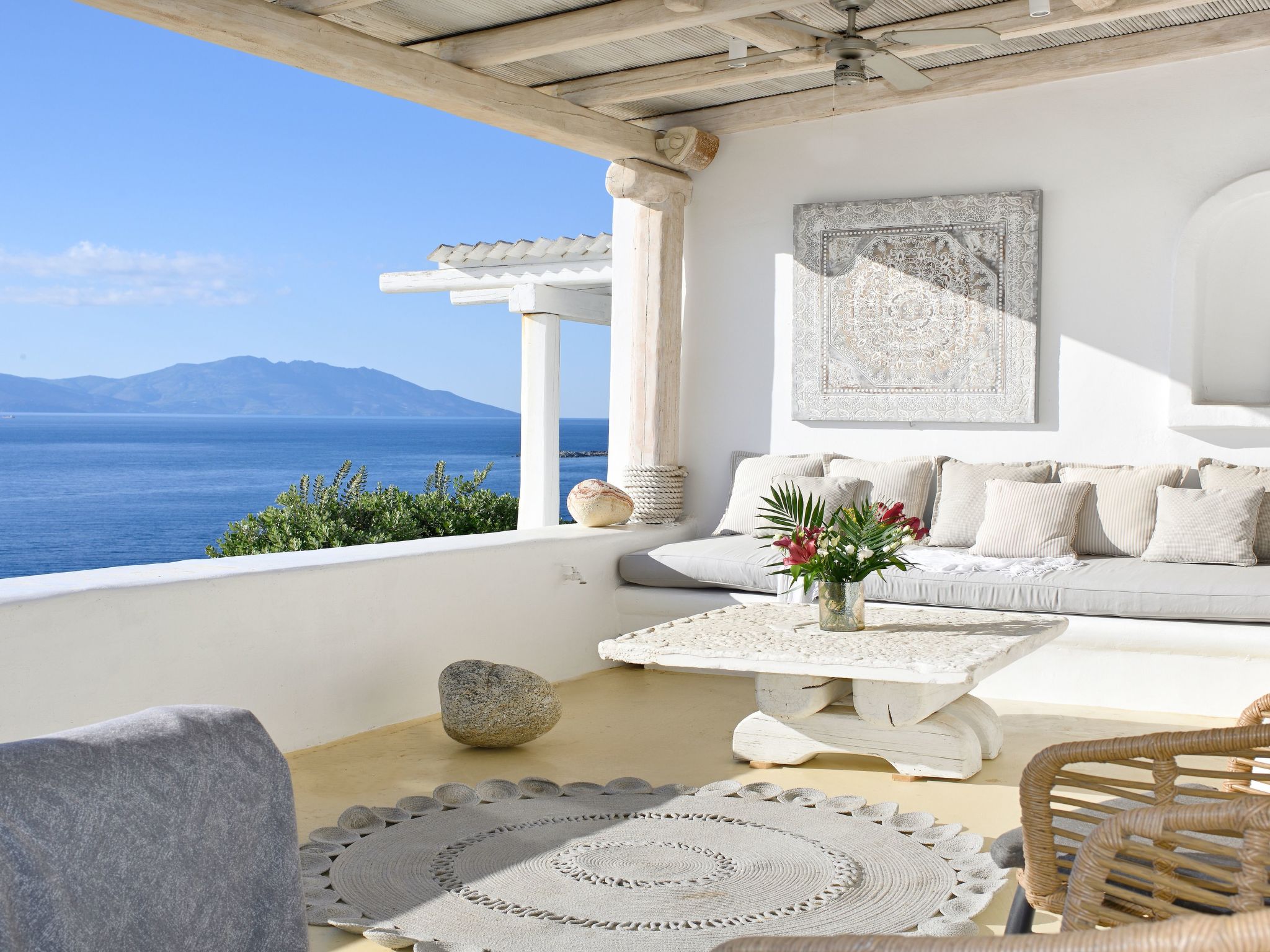 Wunderschöne Villa mit Meerblick und Infinity-Po-Binnen