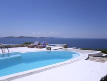 Luxe zeevilla met privézwembad en directe strandtoegang op Mykonos - thumbnail 4