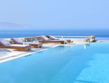 Luxe zeevilla met privézwembad en directe strandtoegang op Mykonos - thumbnail 5