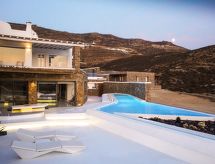 Luxe villa aan zee met privé verwarmd zwembad in Mykonos-Stad - thumbnail 4