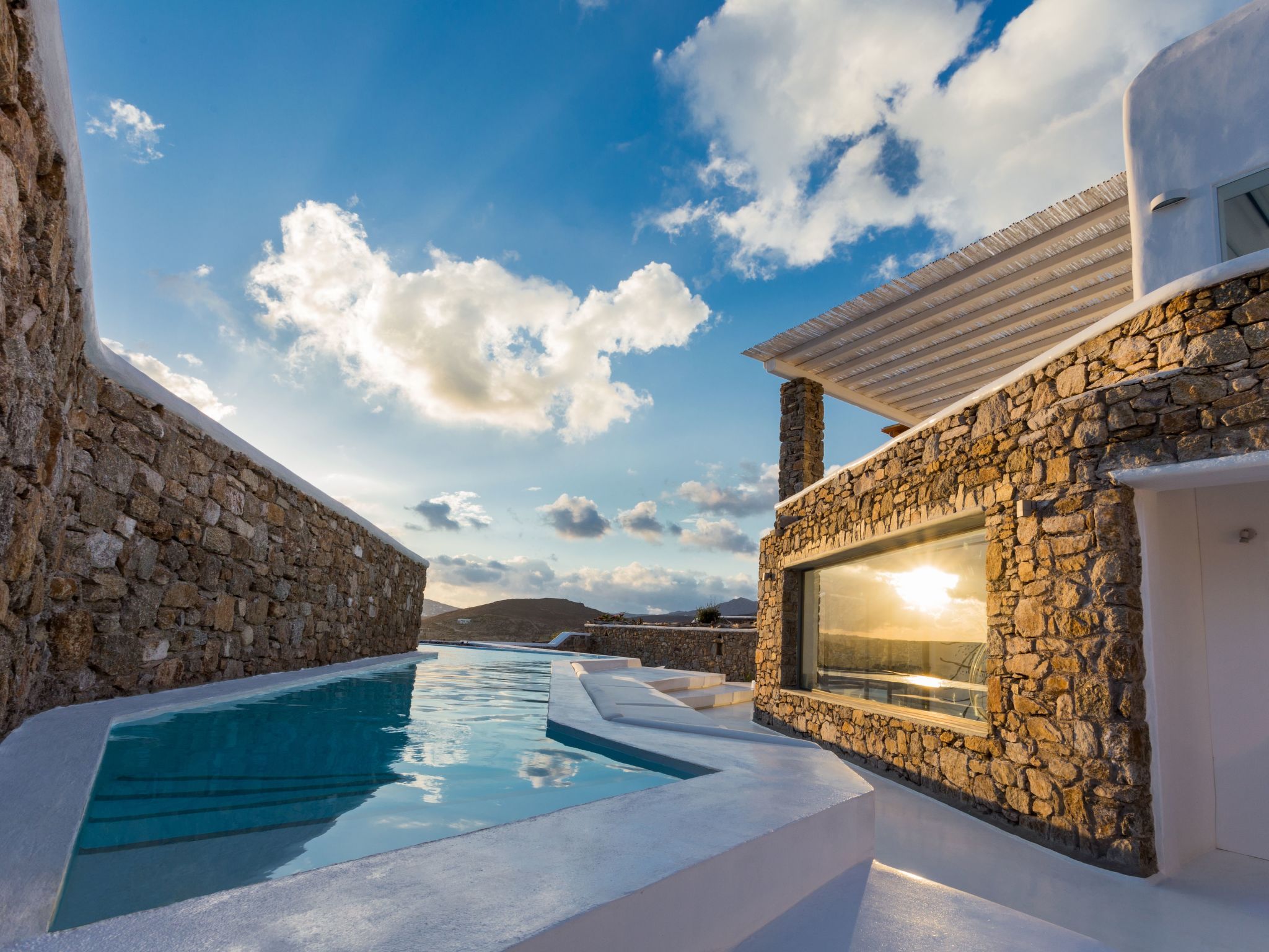 The Beach House Mykonos - privater beheizter Pool