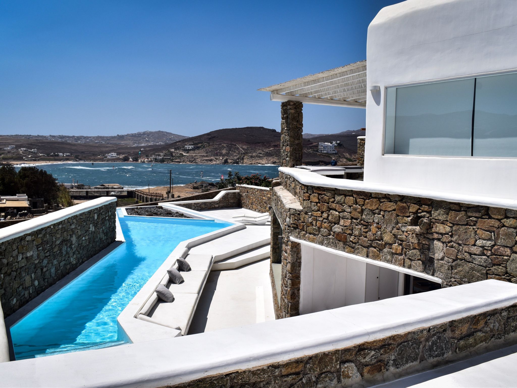 The Beach House Mykonos - privater beheizter Pool - Image-tags.info