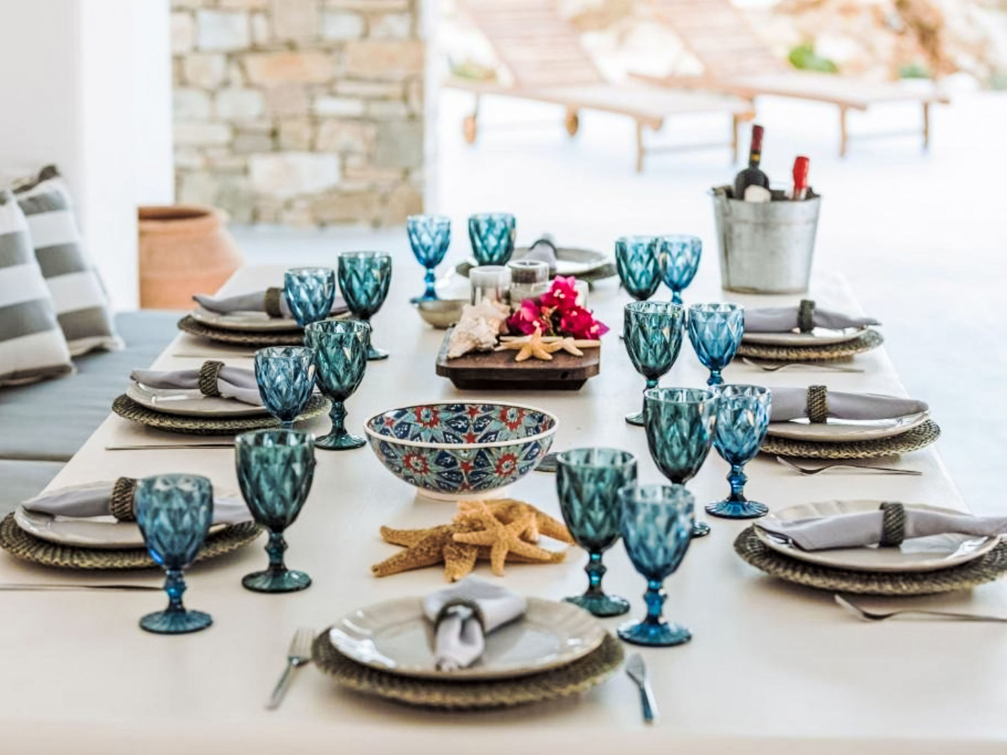 Beautiful Villa Conza Mykonos - Binnen