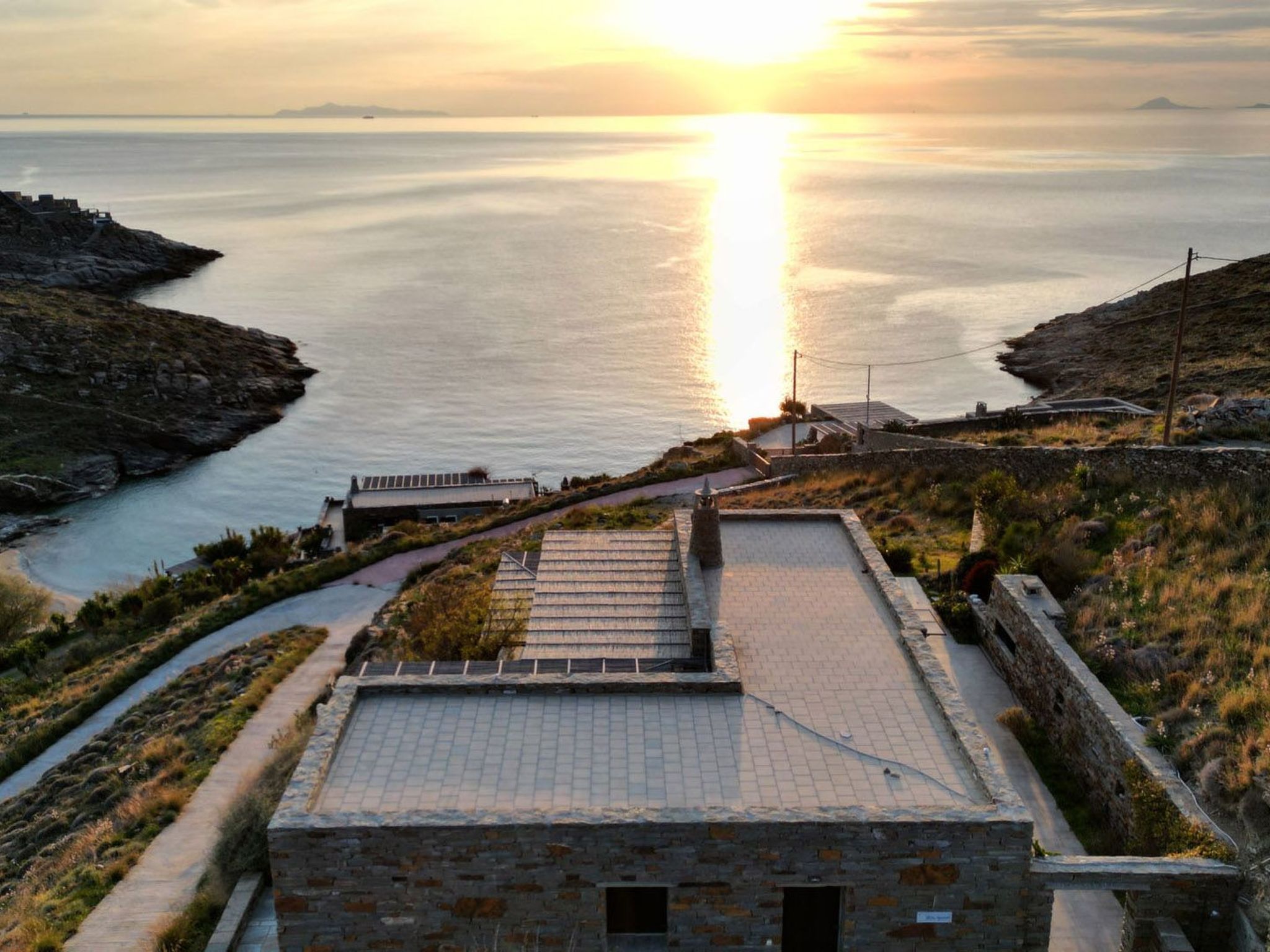 Luxusvilla bietet privaten Zugang zu einem abgelegenen Strand
