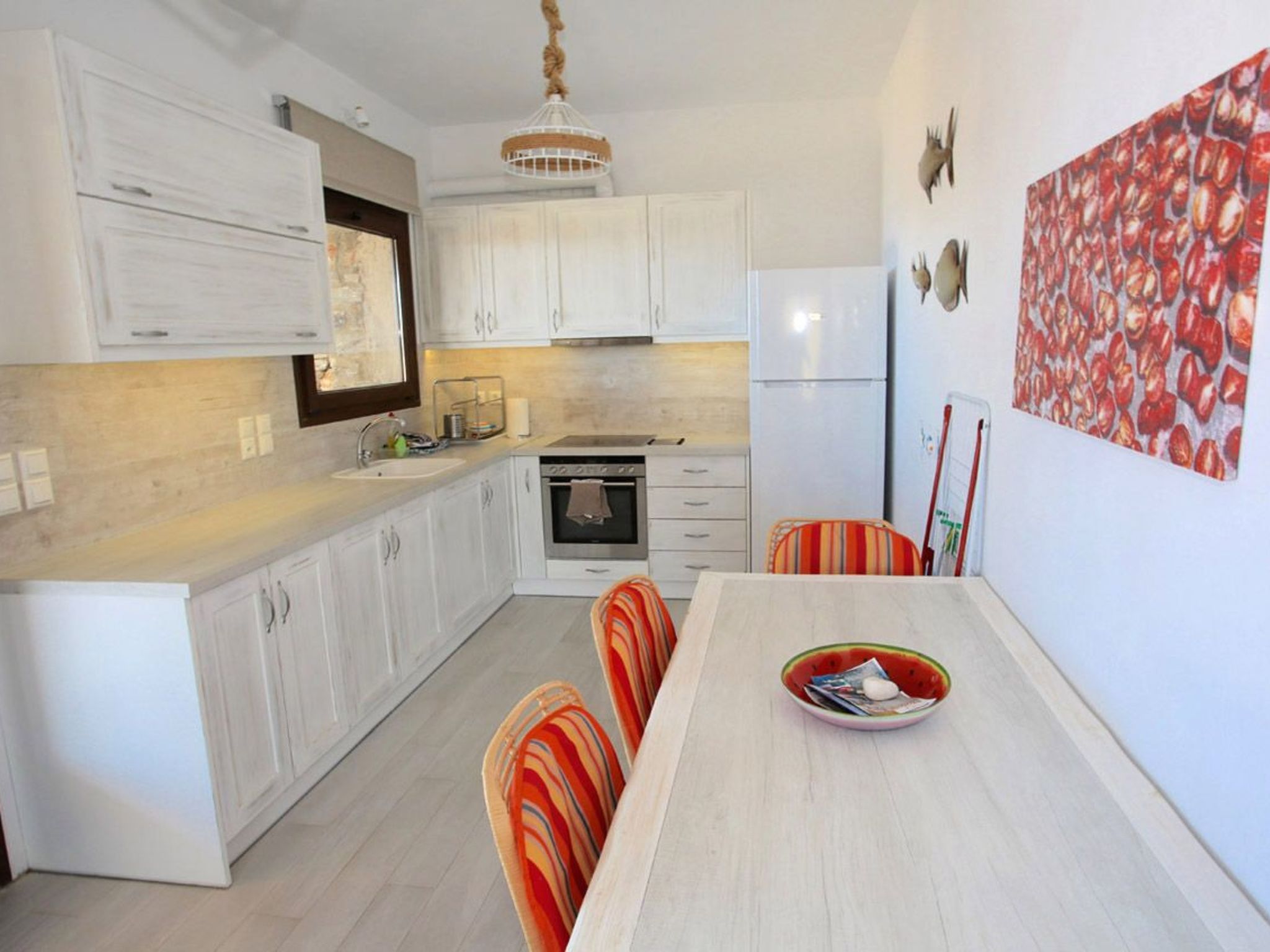 Ruhig gelegene Wohnung mit Meerblick an einem abgelegenen Strand-Binnen