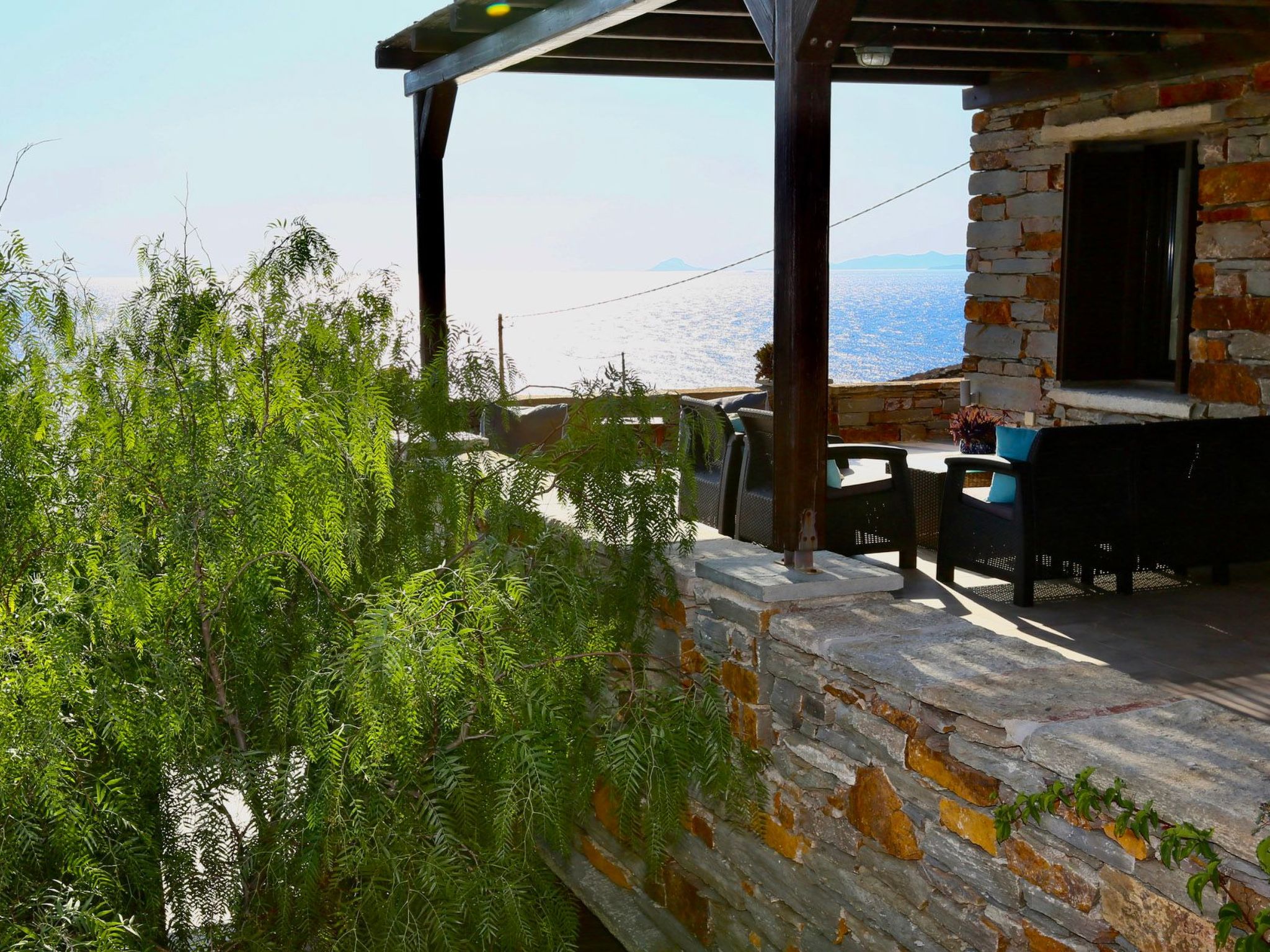 Luxuriöse, private Villa mit Meerblick, abgelegener Strand-Buiten