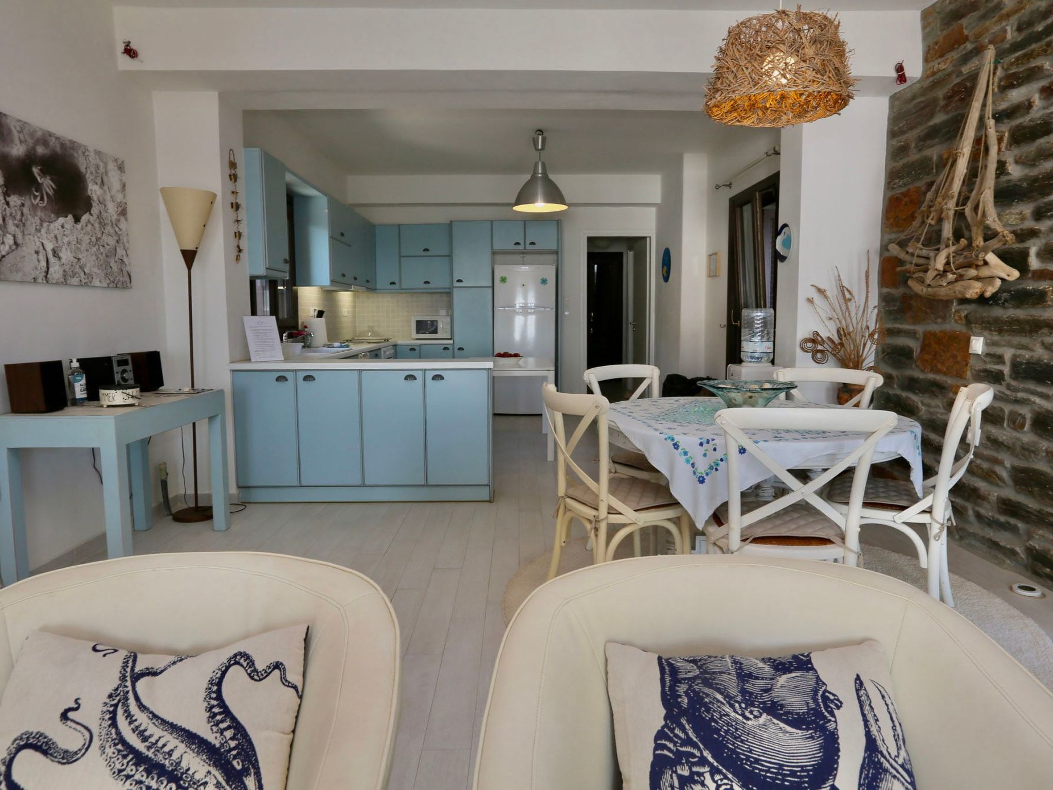 Luxuriöse, private Villa mit Meerblick, abgelegener Strand-Binnen