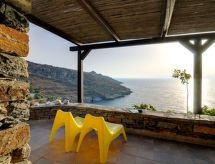 Luxuriöse, ruhige Wohnung direkt am Meer - Privatstrand