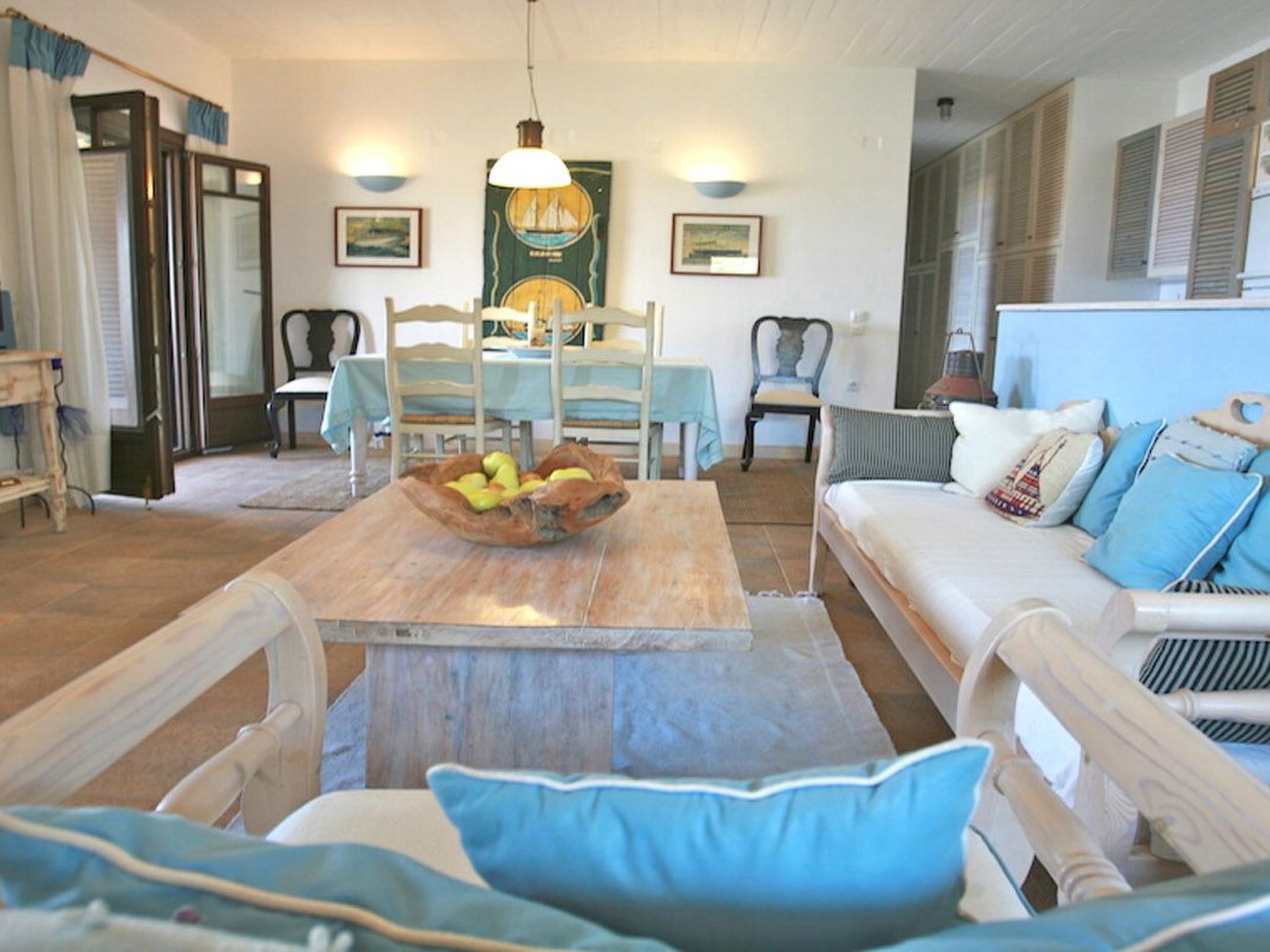 Luxuriöse, ruhige Wohnung direkt am Meer - Privatstrand-Binnen