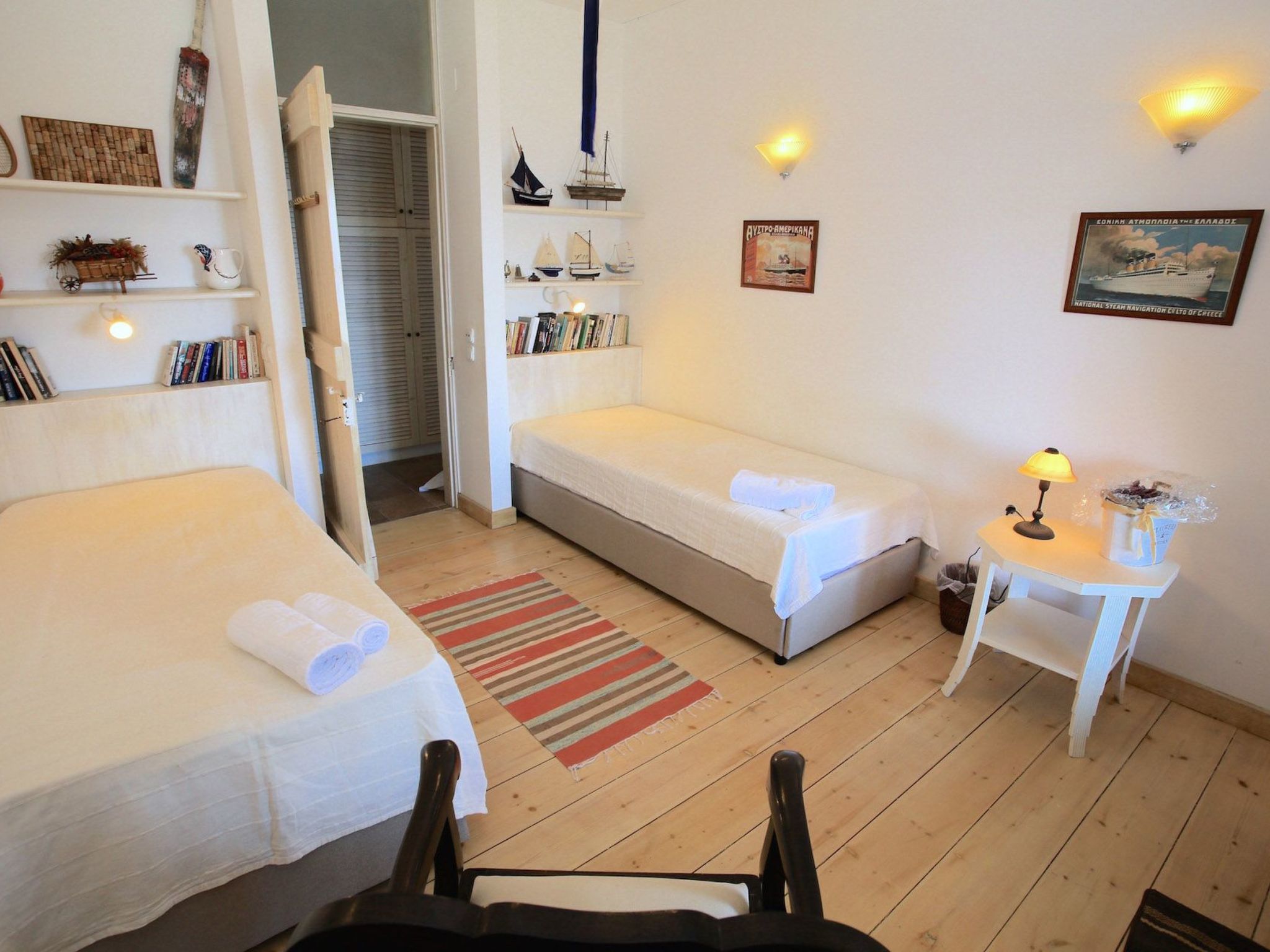 Luxuriöse, ruhige Wohnung direkt am Meer - Privatstrand-Binnen