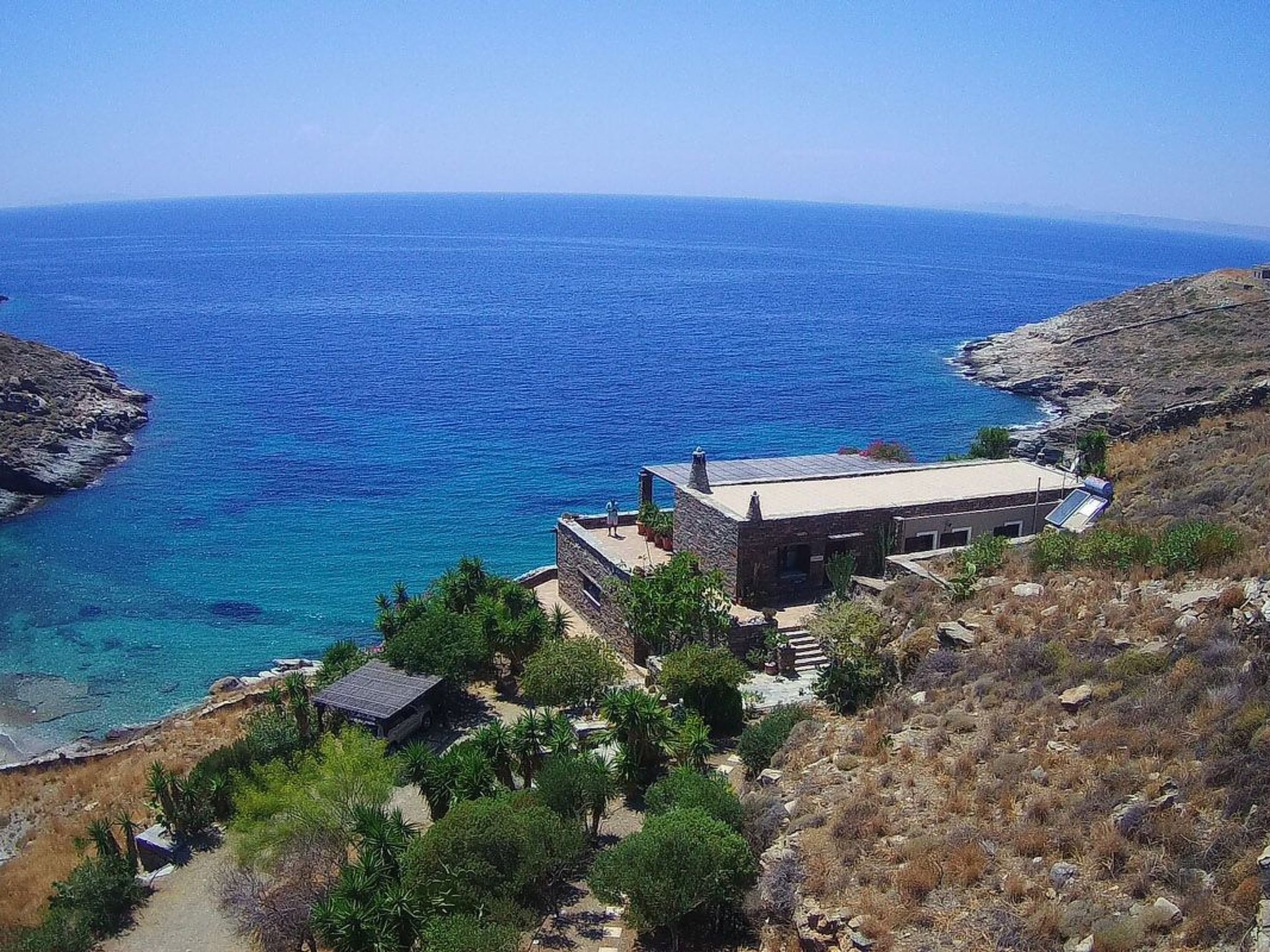 Luxuriöse, ruhige Wohnung direkt am Meer - Privatstrand-Image-tags.info