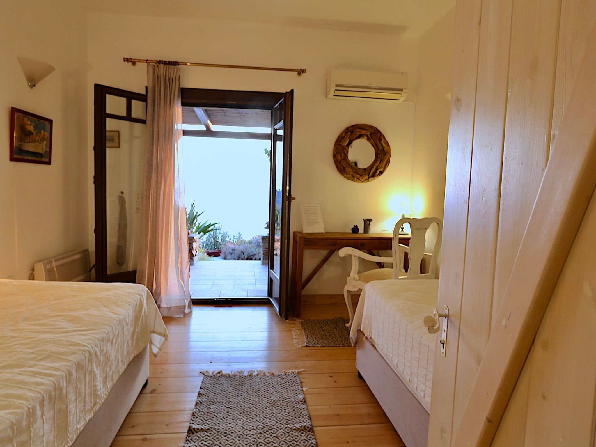 Luxuriöse, ruhige Wohnung direkt am Meer - Privatstrand-Binnen