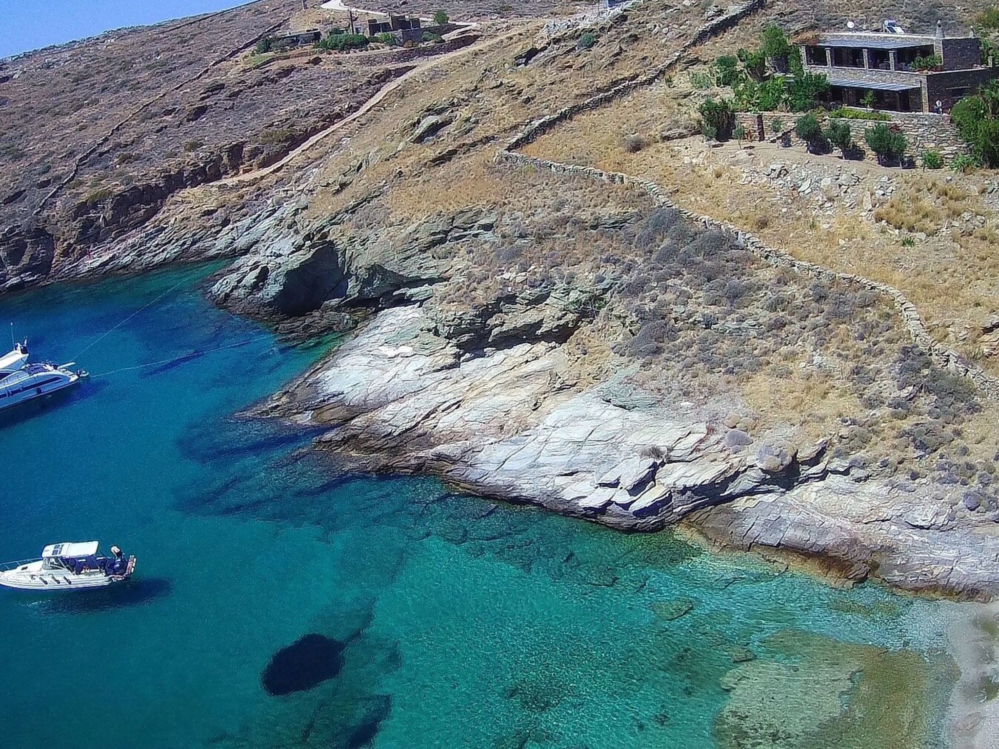 Luxuriöse, ruhige Wohnung direkt am Meer - Privatstrand-Buiten