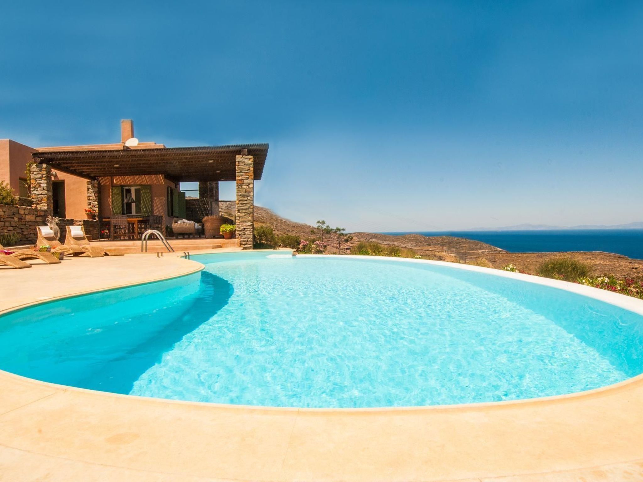 Ferienvilla "Als Marmarei" mit Infinity-Pool