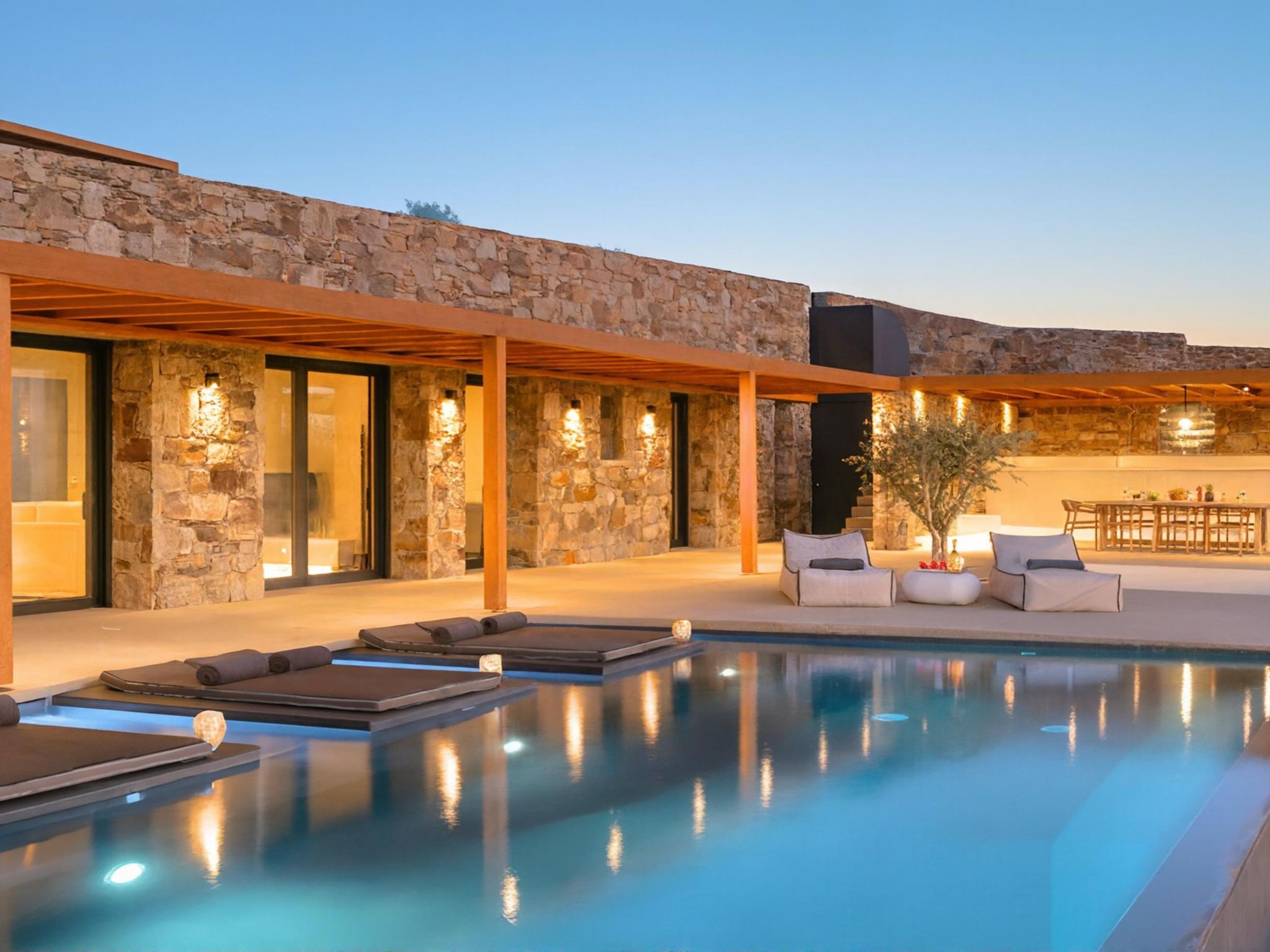 Vista Blue Villa mit Unendlichkeitsblick-Inside