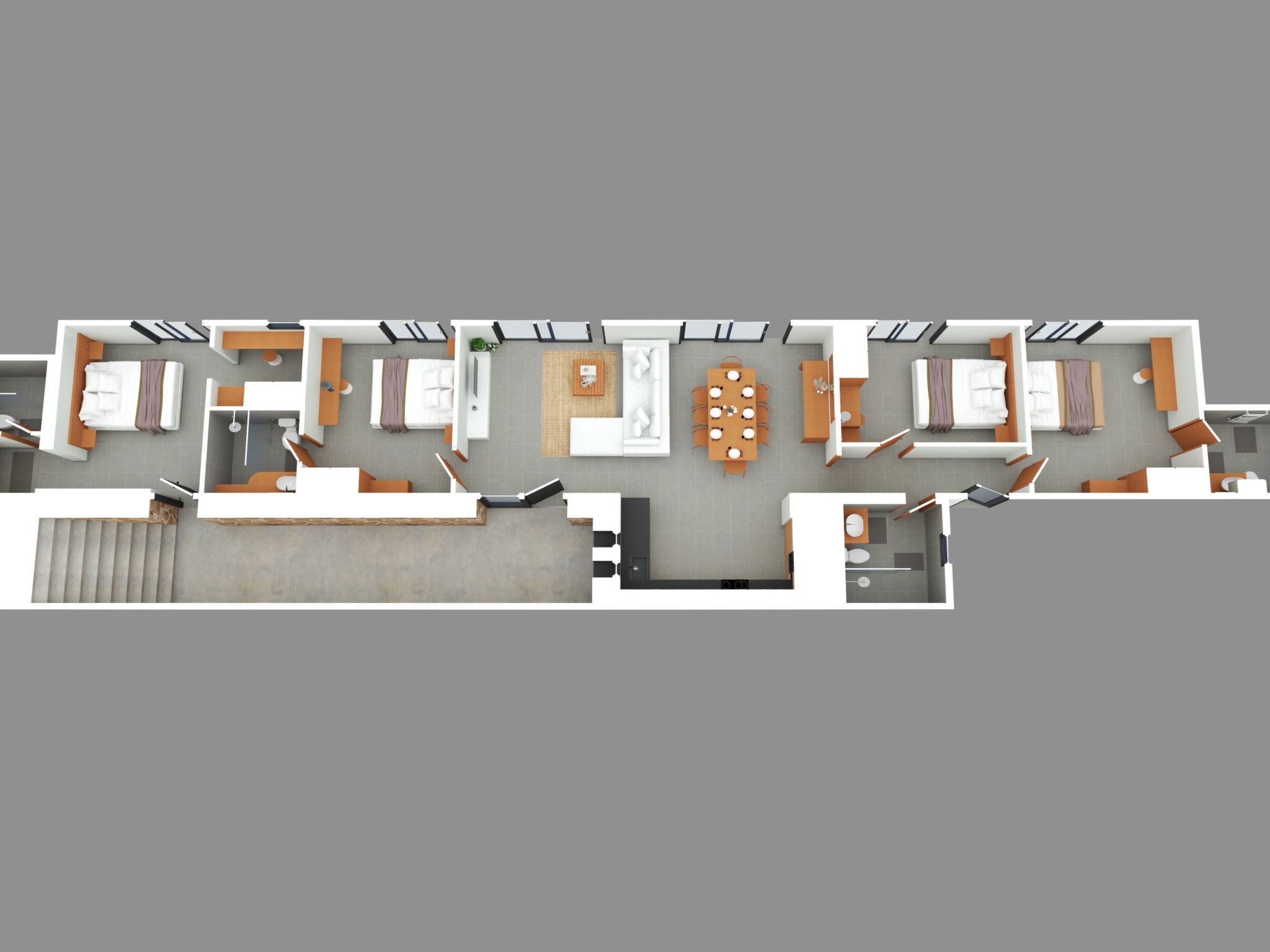 Vista Blue Villa mit Unendlichkeitsblick-Inside