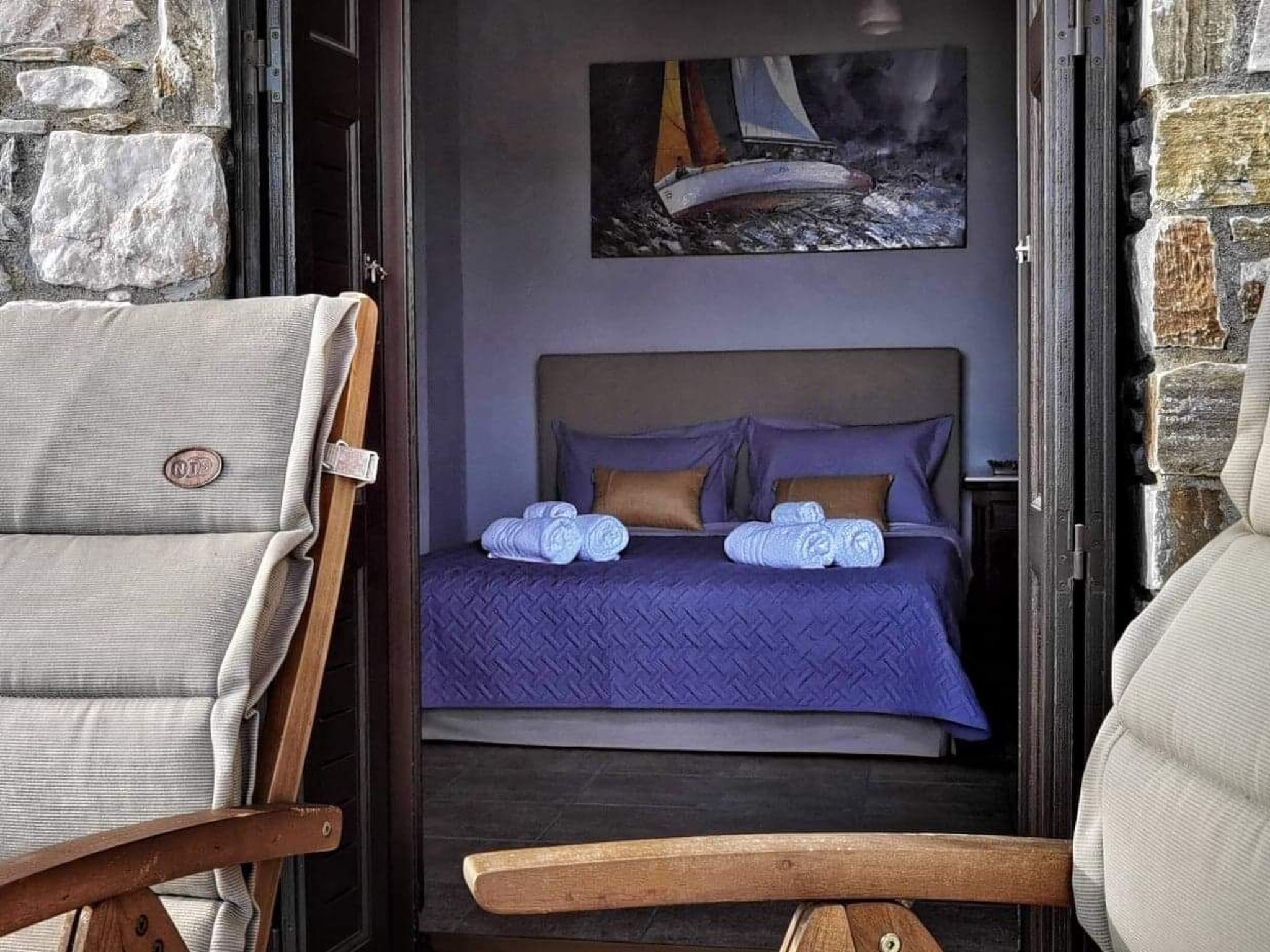 Mit Privatpool für 8 Personen und 2 Kinder in Megas Gialos, Kykladen-Binnen