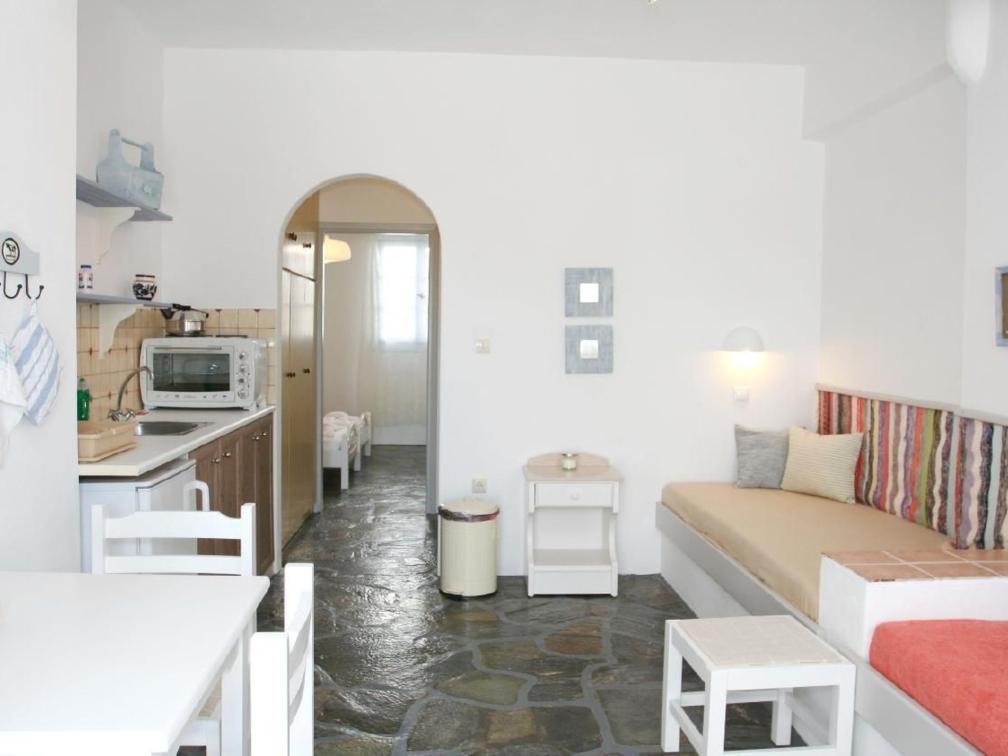 Exklusives Garten-Appartment in Paros