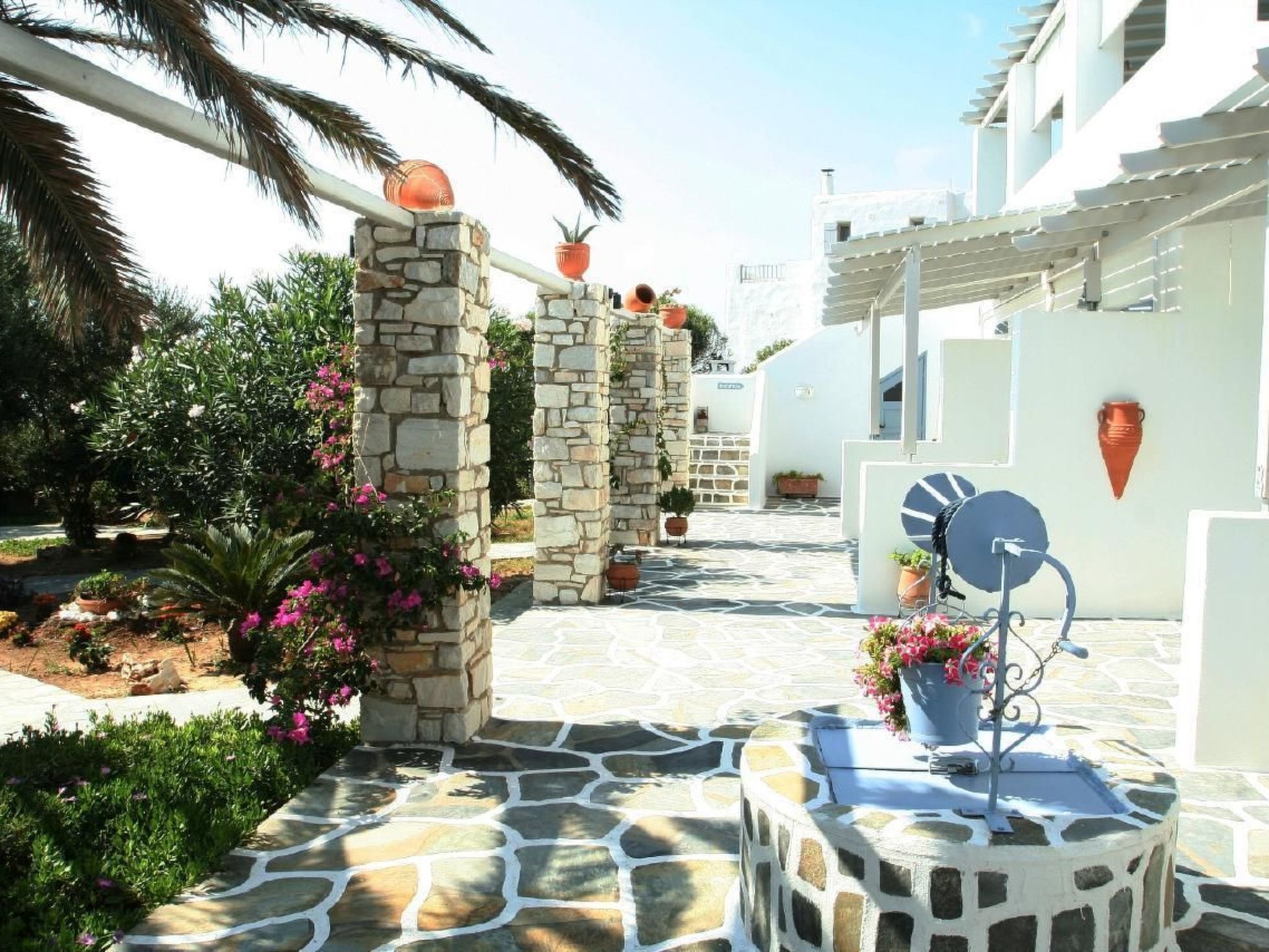Exklusives Garten-Appartment in Paros-Buiten