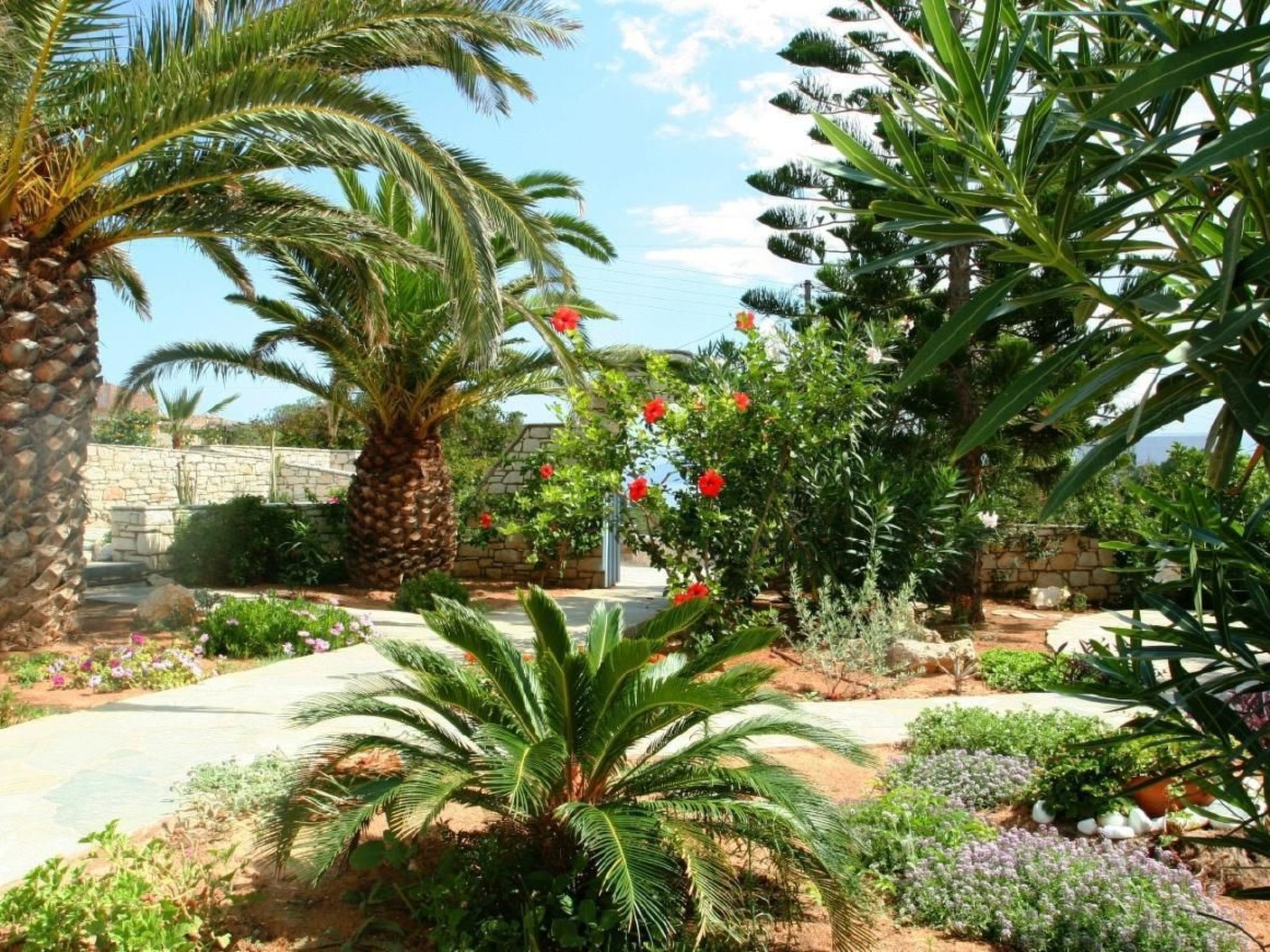 Exklusives Garten-Appartment in Paros-Buiten