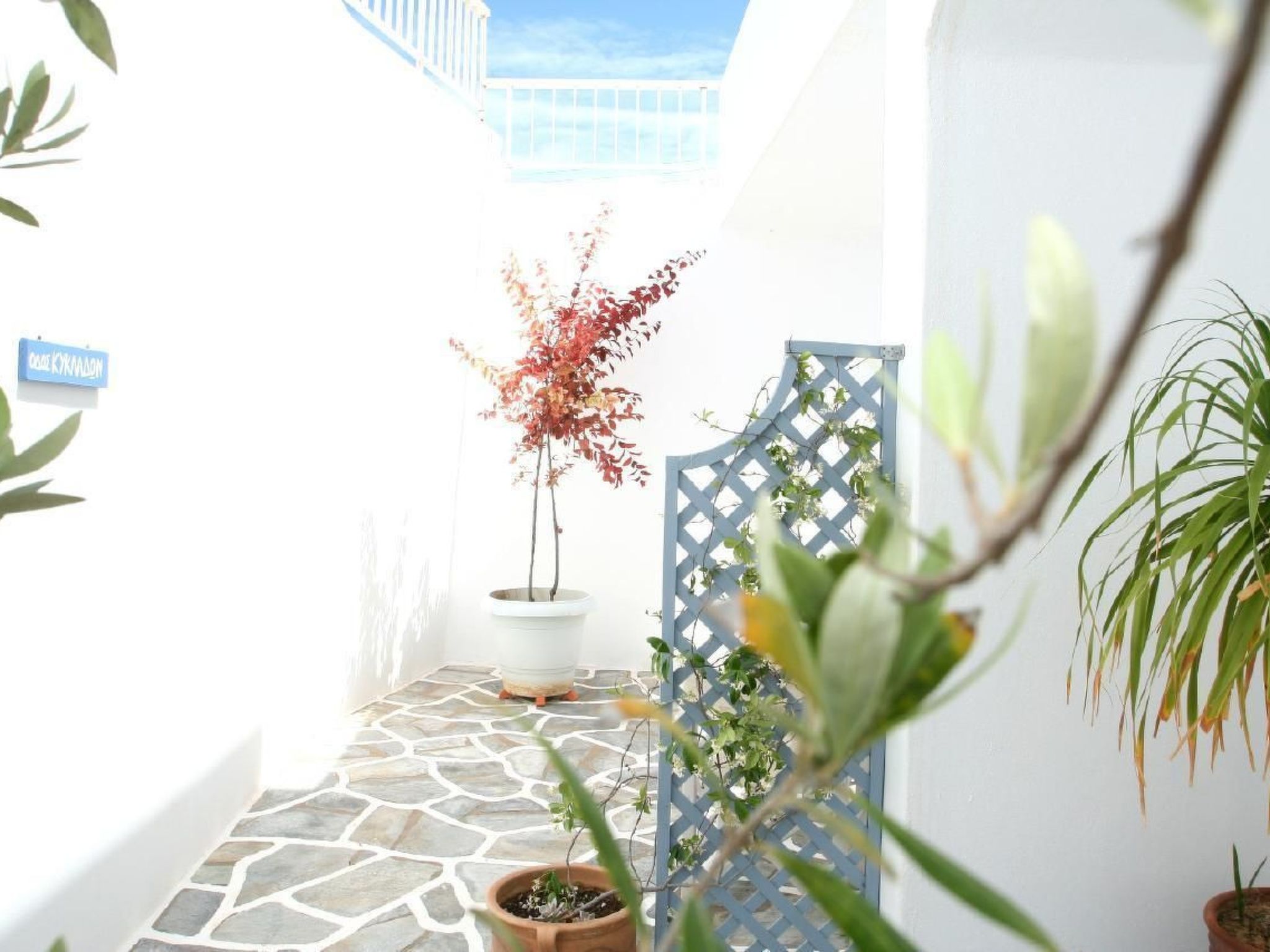 Exklusives Garten-Appartment in Paros-Buiten