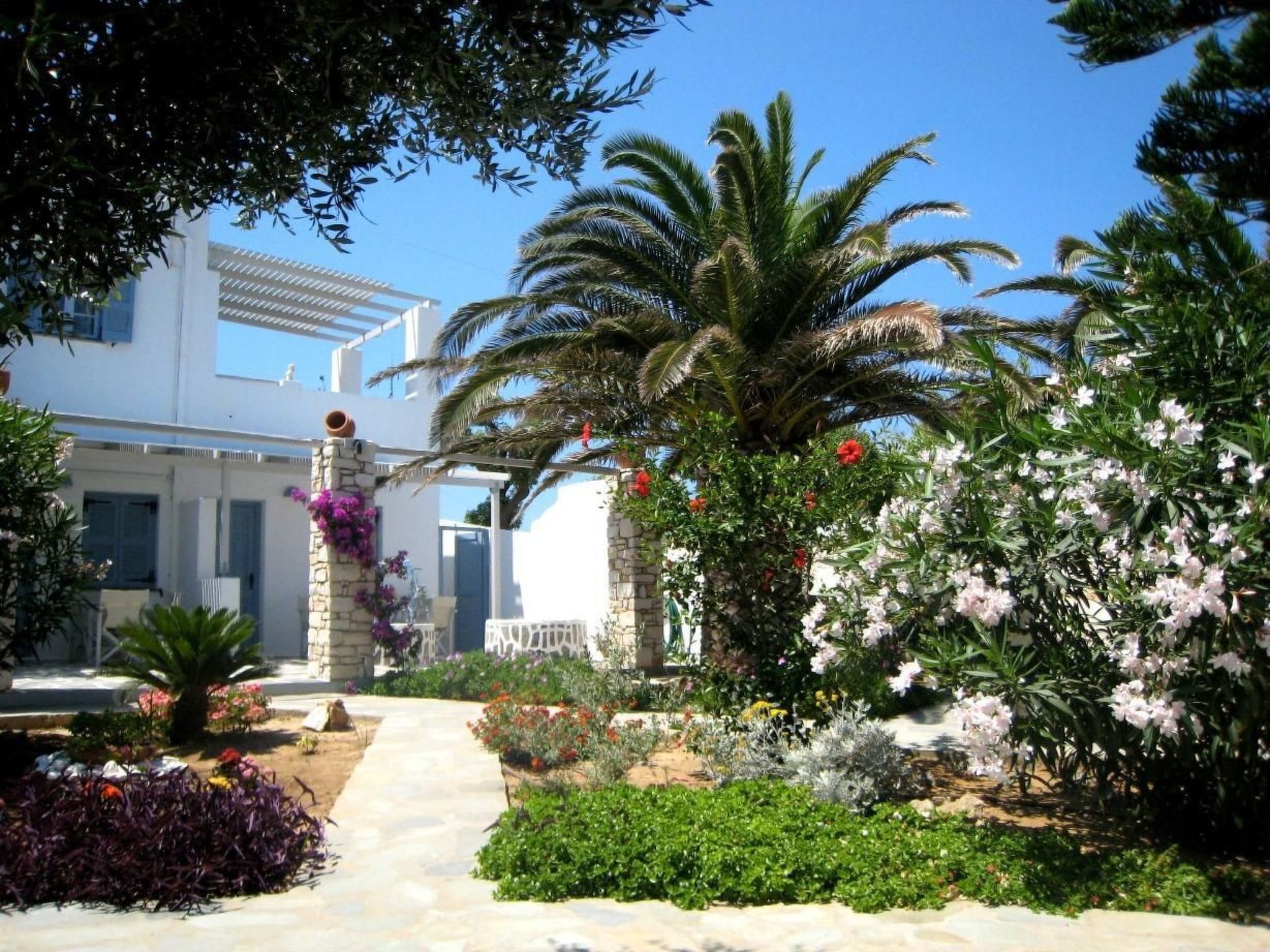 Exklusives Garten-Appartment in Paros-Image-tags.info