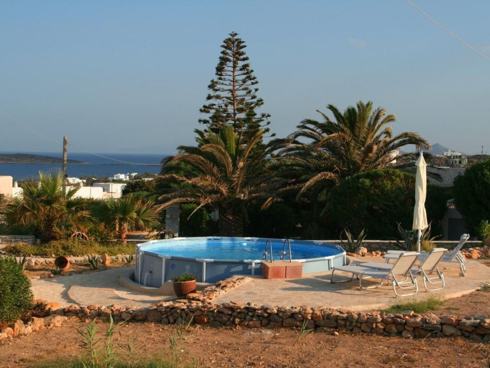 Exklusives Garten-Appartment in Paros-Buiten