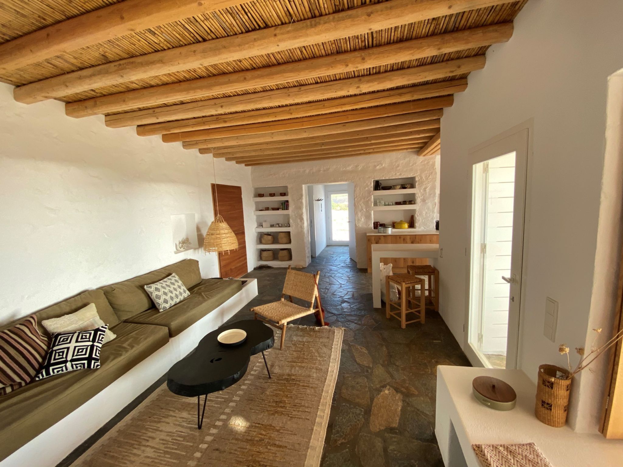 Ferienvilla "Villa Stamata" mit Pool und Garten-Dedans