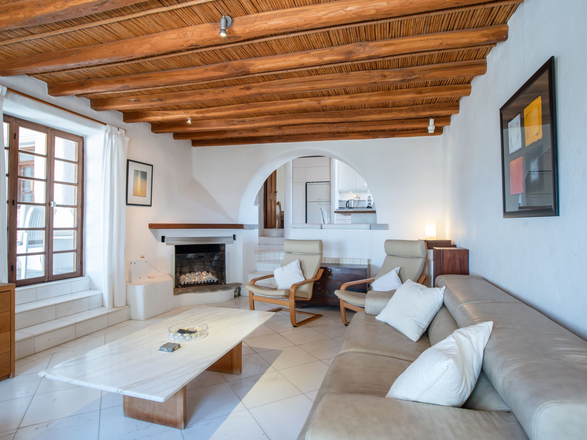 Die Villa und das Atelier des Bildhauers-Drinnen