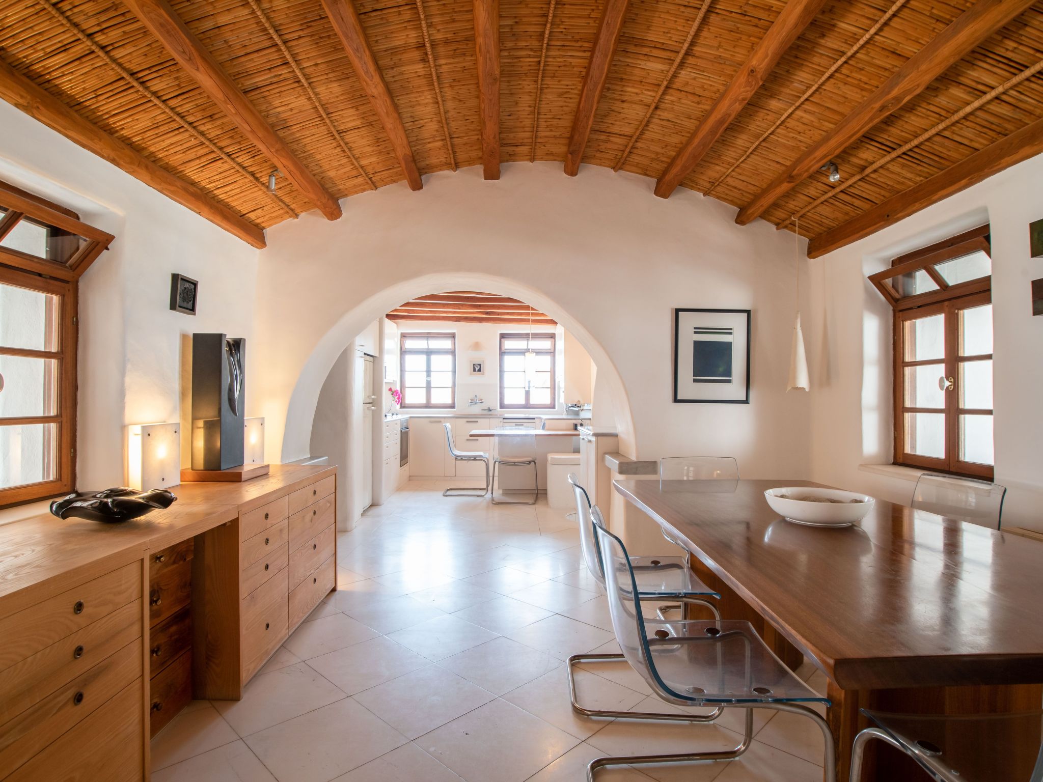 Die Villa und das Atelier des Bildhauers-Drinnen