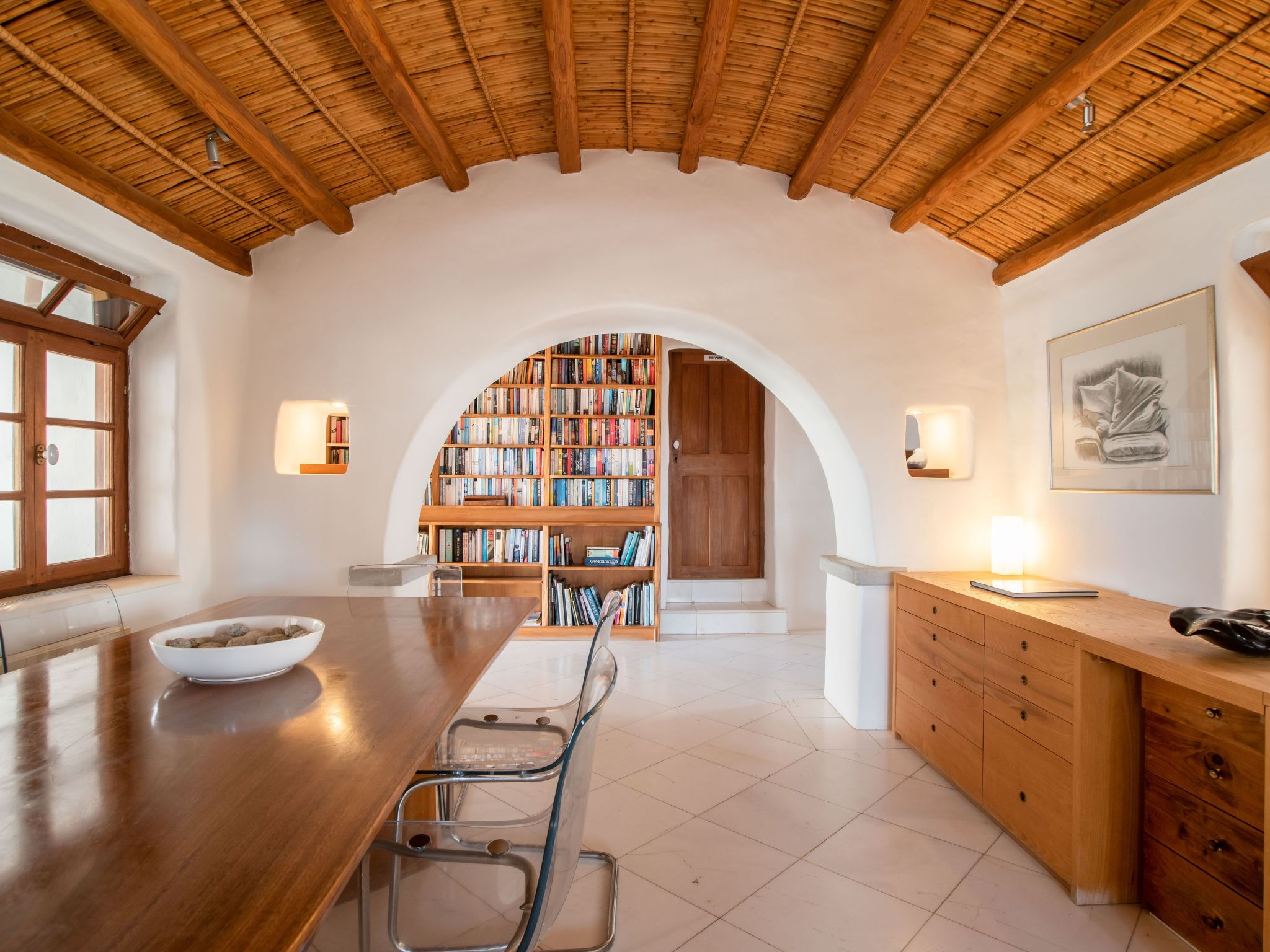 Die Villa und das Atelier des Bildhauers-Drinnen