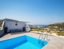 Vrijstaande villa met privézwembad op 3 km van het strand van Elitas, Paros - thumbnail 6
