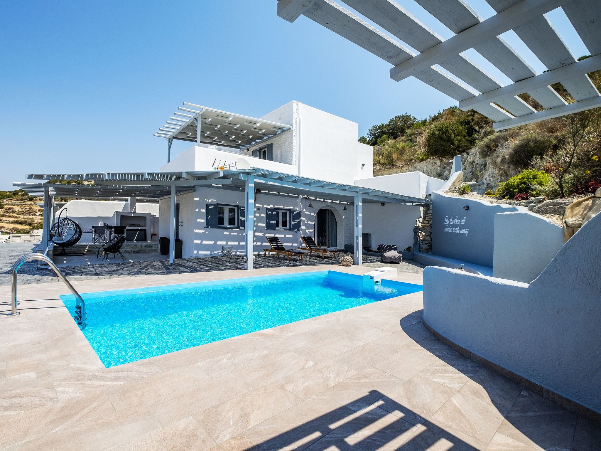 mit Privatpool für 4 Personen ca. 70 m&sup2; in Elitas, Paros