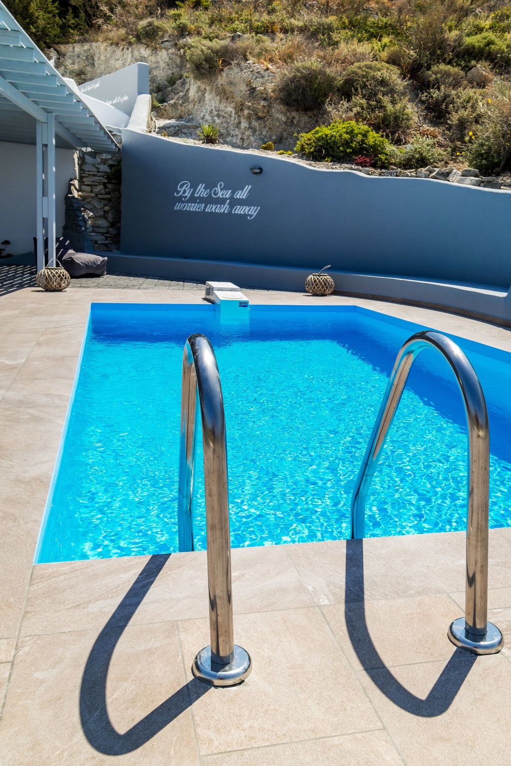 Mit Privatpool für 4 Personen ca. 70 m&sup2; in Elitas, Paros-Binnen