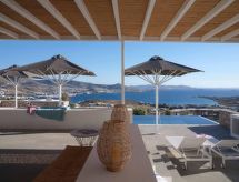 Design villa met privézwembad en panoramisch uitzicht op Paros - thumbnail 6