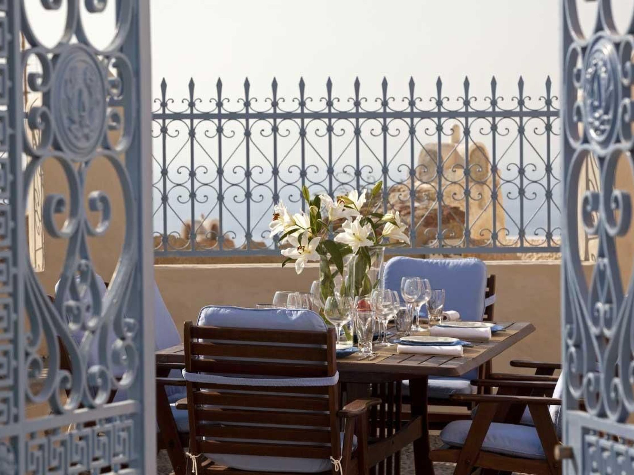 "Oia Mansion" mit Whirlpool-Dehors