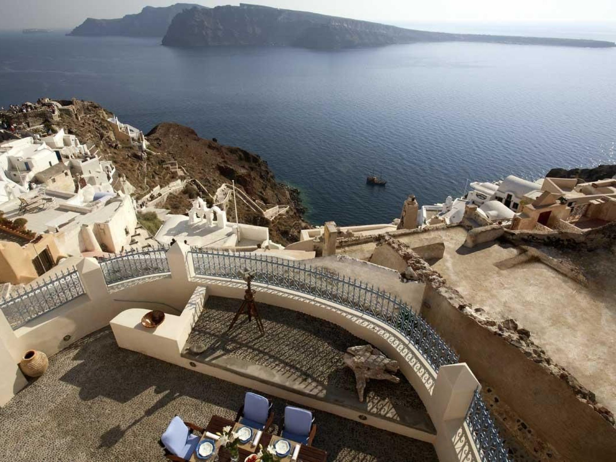 "Oia Mansion" mit Whirlpool-Dehors