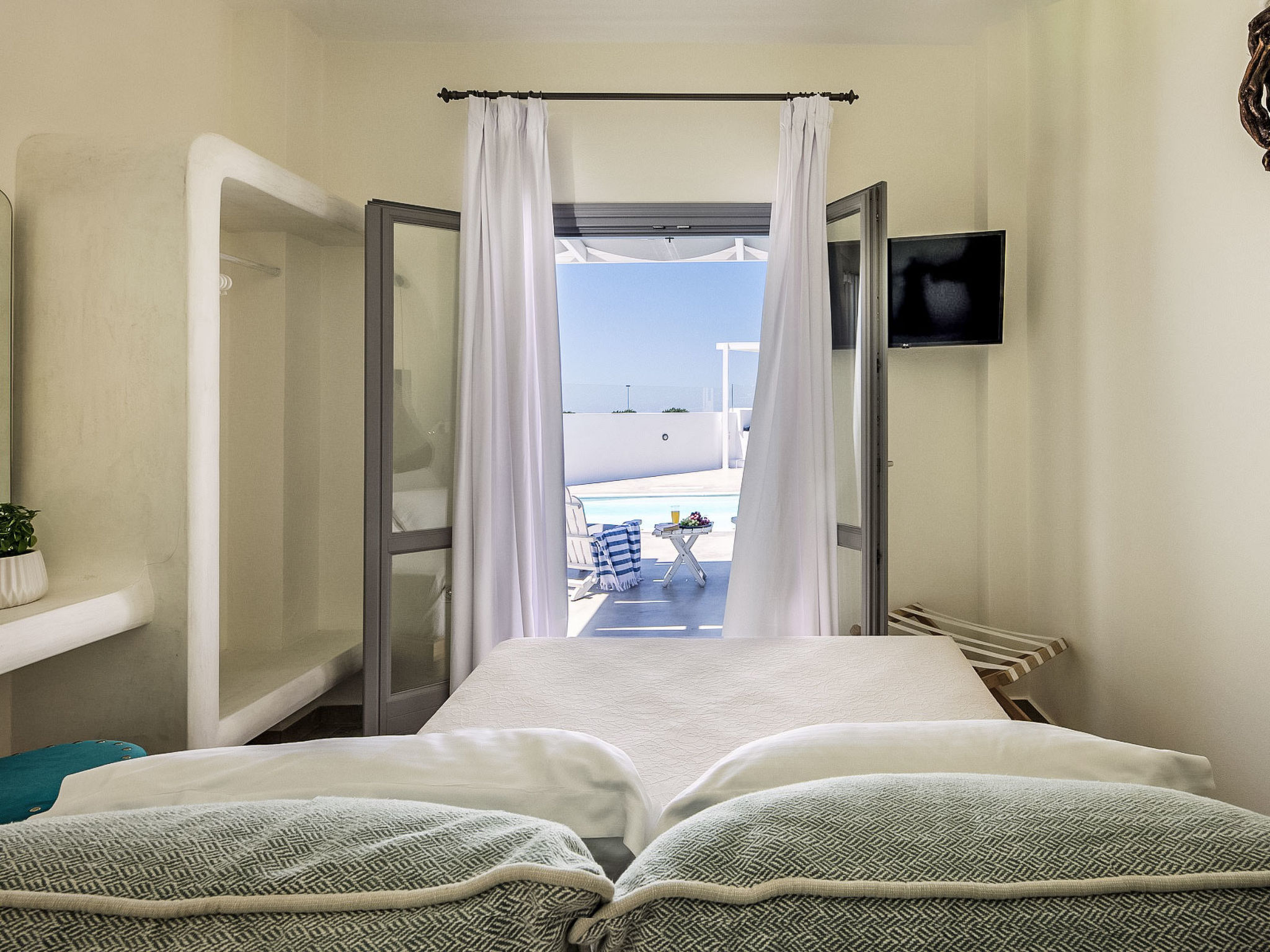 Hemera Ferienhaus Villa auf Santorin - Binnen
